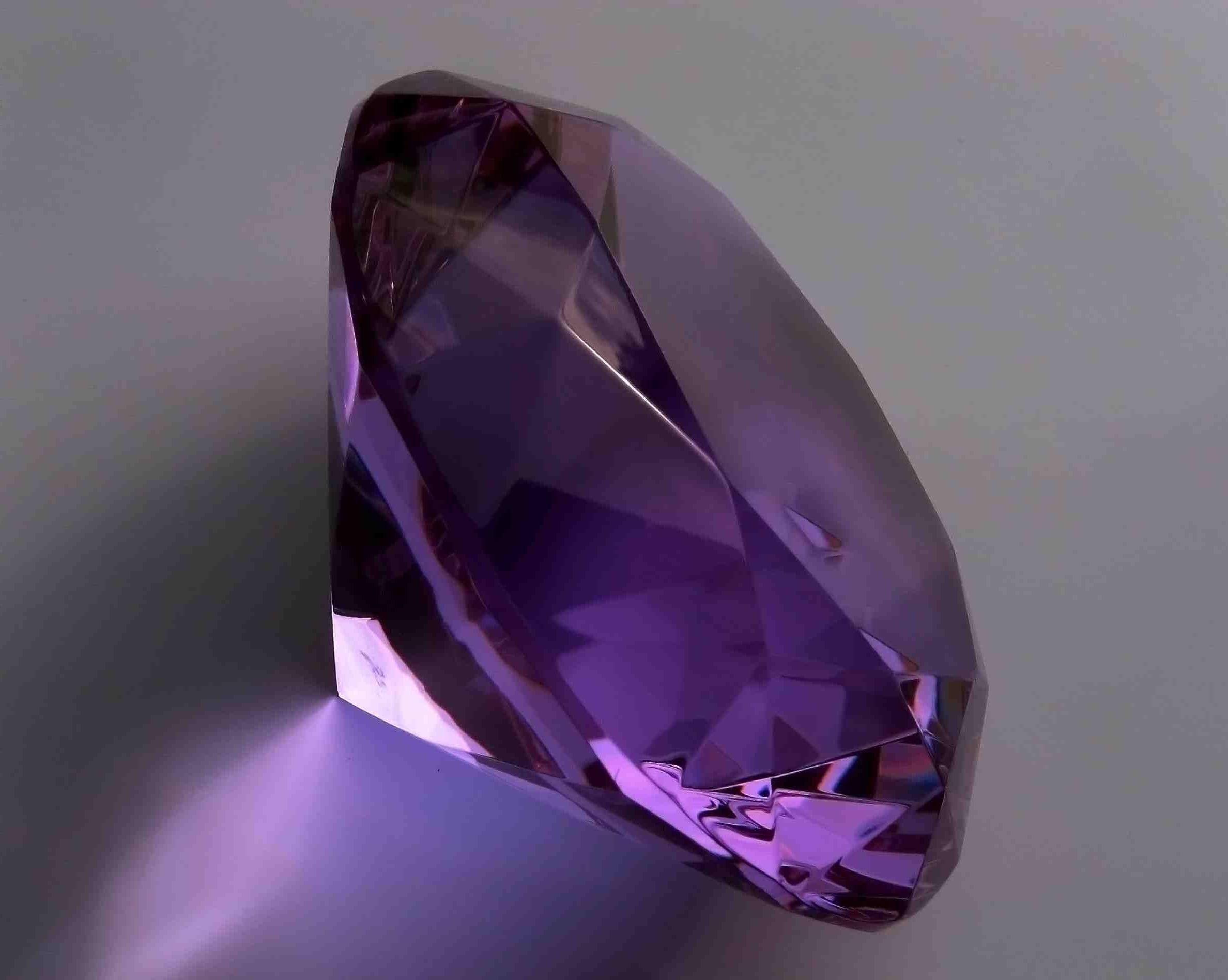Misc: Bling Gem Purple Diamond Stone Wide Screen for HD 16:9 High