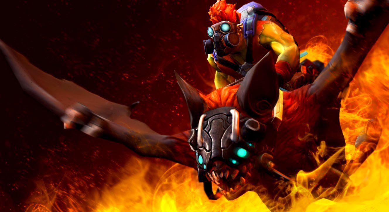 Dota 2 Wallpaper Skeleton King. wallgem. Free Download 4k