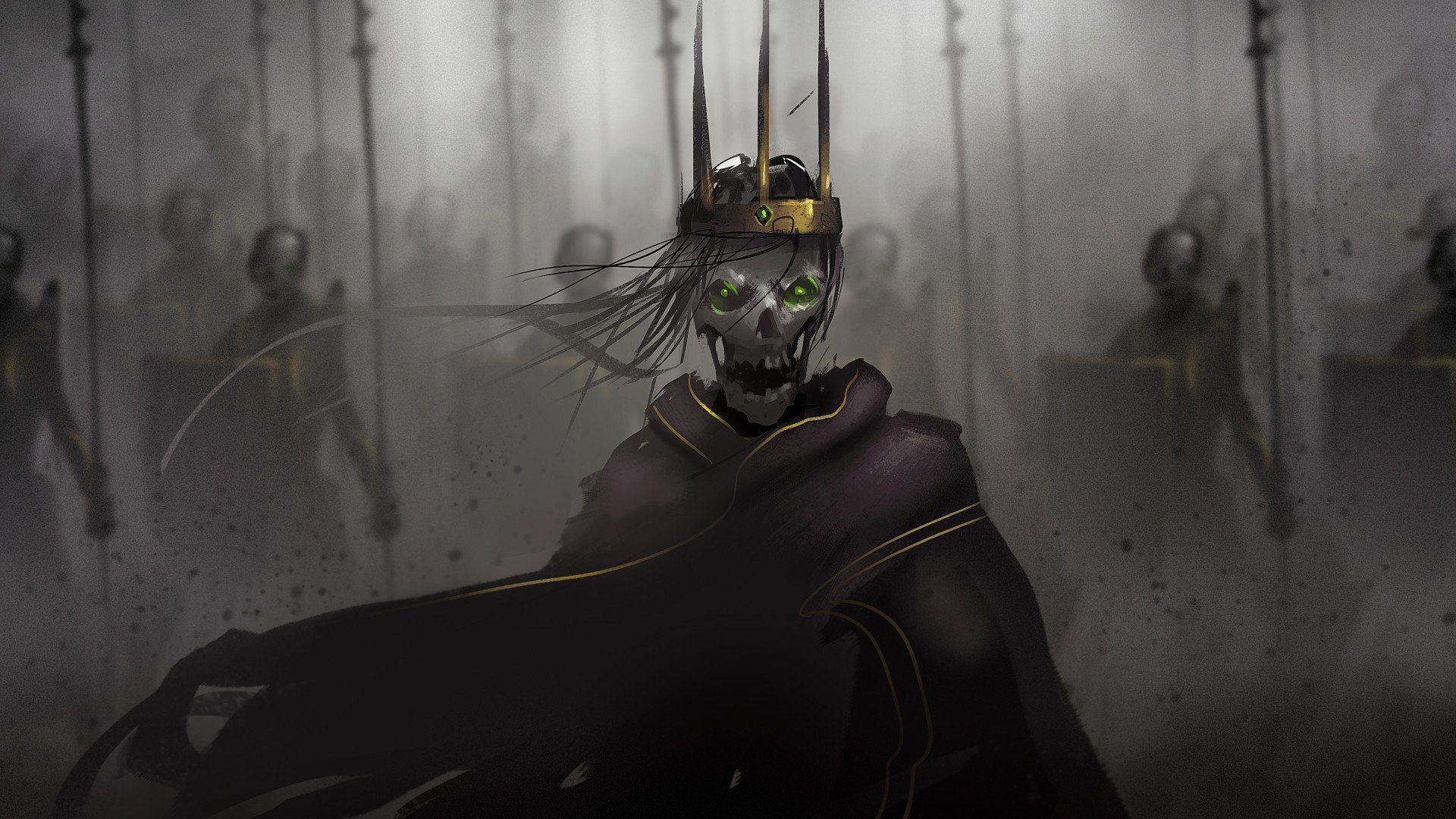 Skeleton King Wallpaper