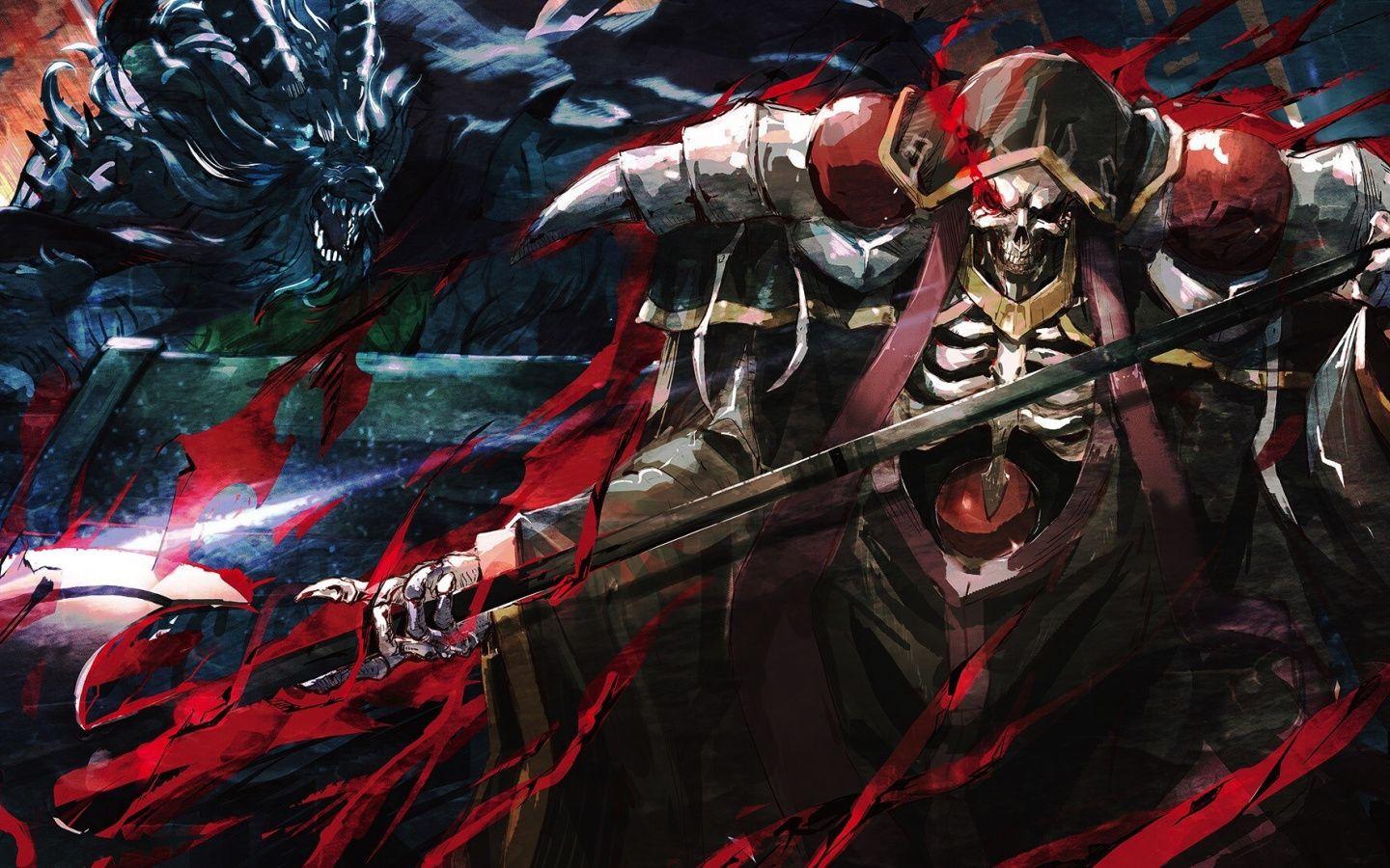 Download 1440x900 Wallpapers Battle, Overload, Skeleton King.