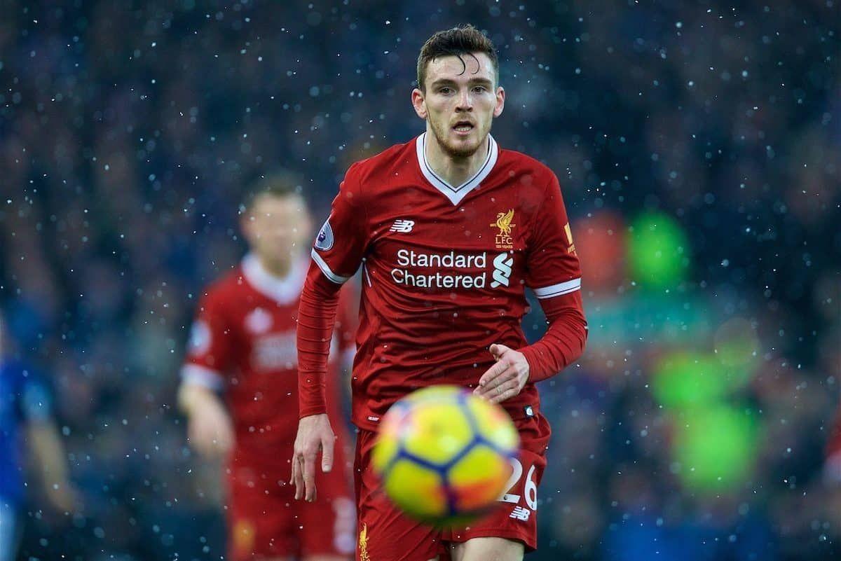 Learning and training, now ready to shine: Andrew Robertson adding