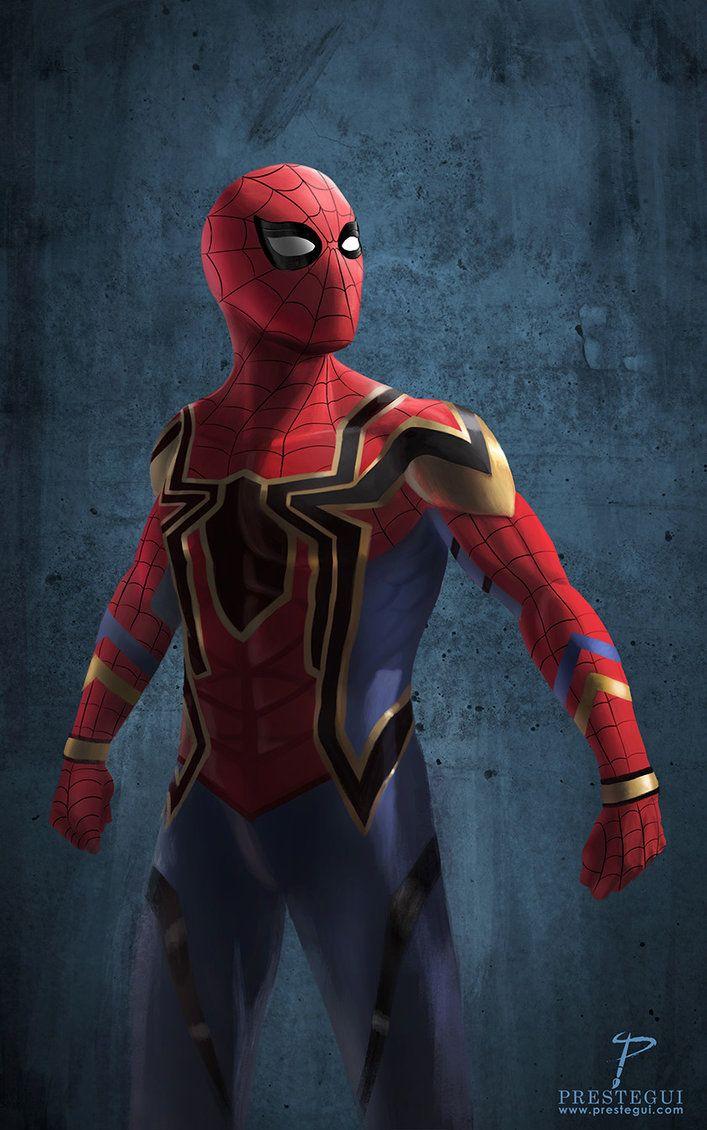 Fanart Of Iron Spider (Spiderman Homecoming)