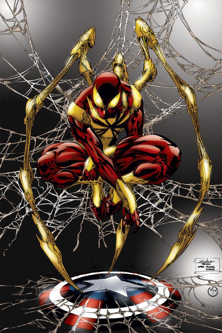 spiderman suits. The Iron spider