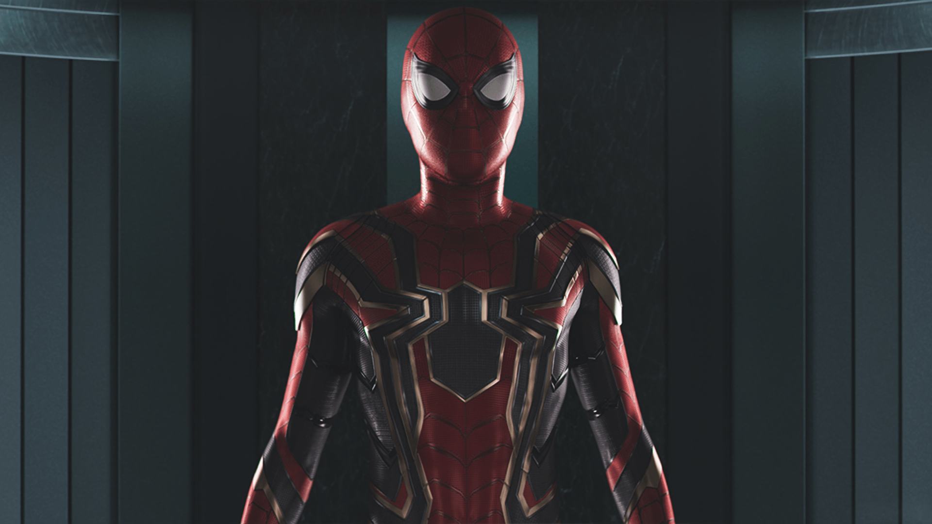 Spider Man New Costume For Homecoming And Avengers, Full HD Wallpaper