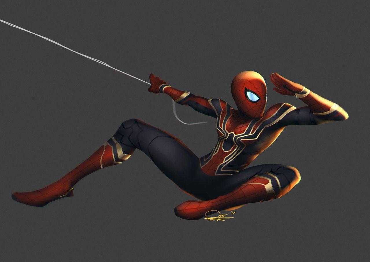 Iron Spider / Avengers Suit By Johnny Lighthands