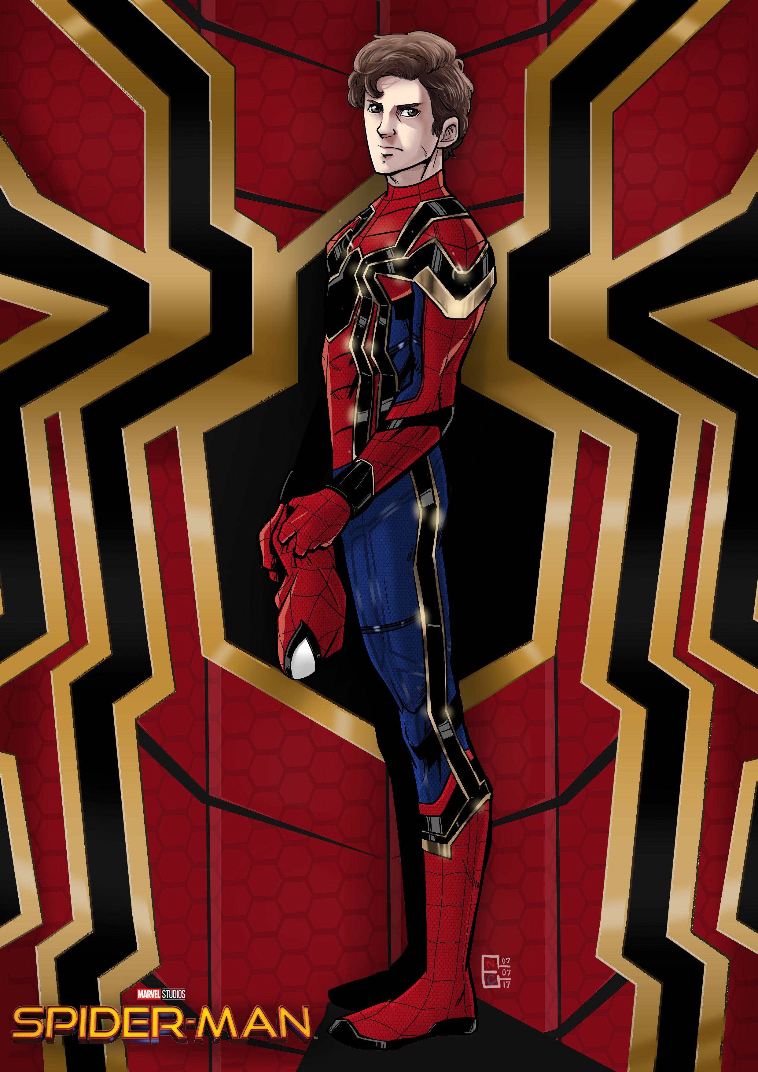 Iron Spider Suit, Homecoming Ver.In my imagination