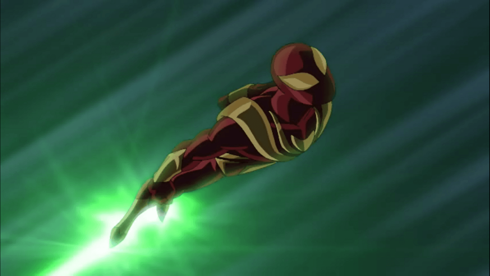Flight Of The Iron Spider.png. Ultimate Spider Man Animated