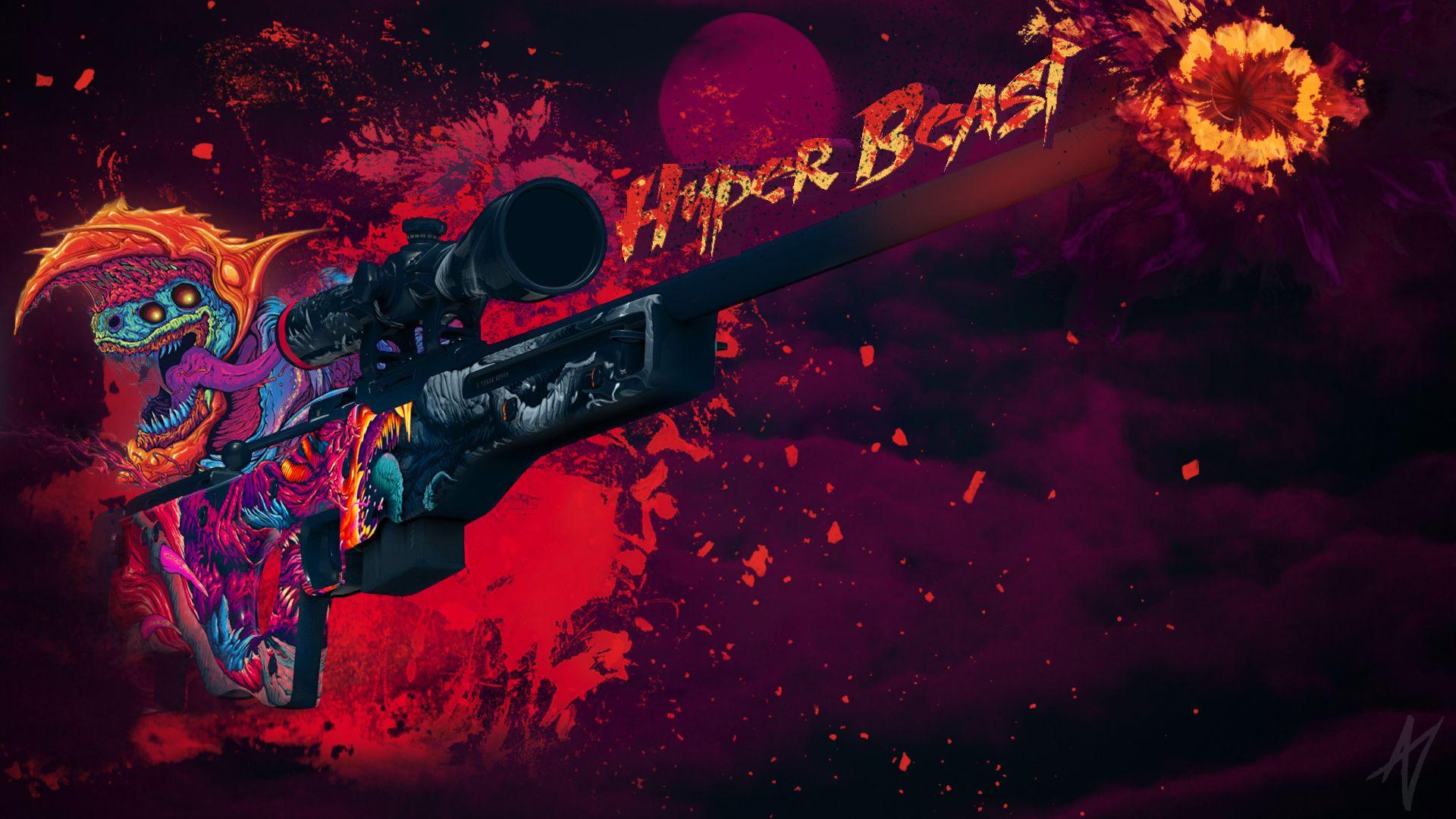 AWP Hyper Beast. CS:GO Wallpaper and Background