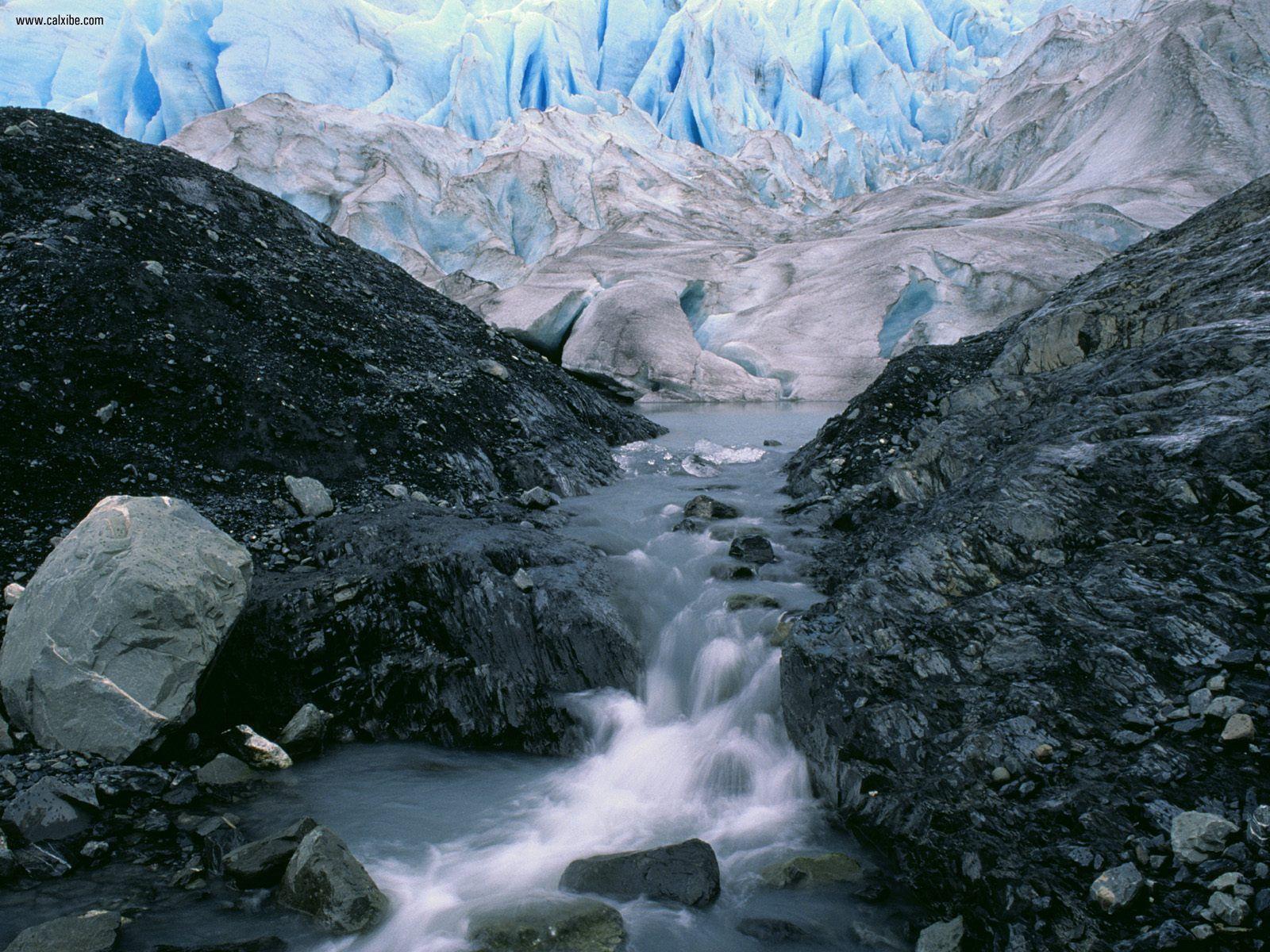 Nature: Exit Glacier Kenai Fjords National Park Alaska, picture nr