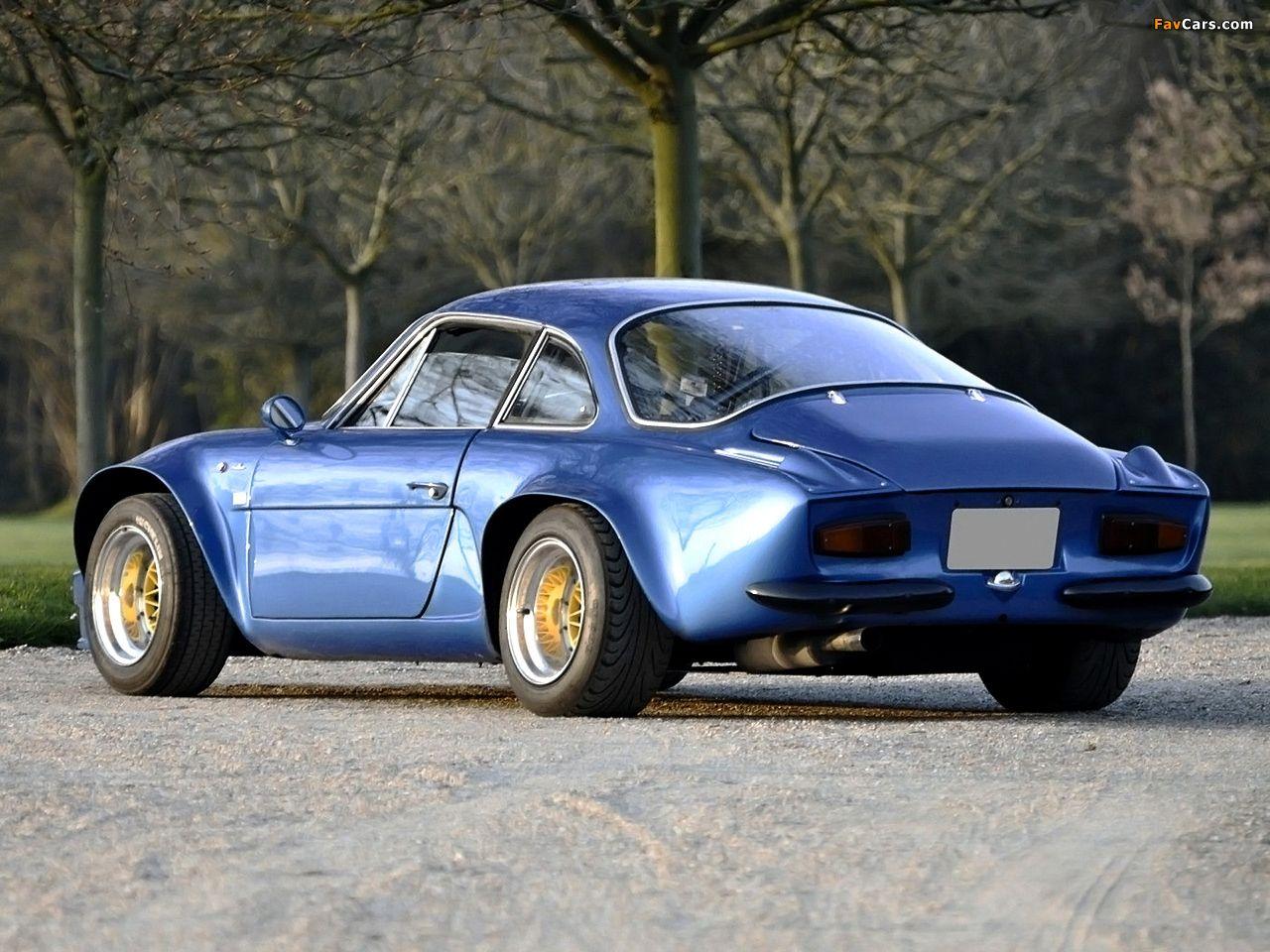 of Renault Alpine A110 1300 Group 4 1971
