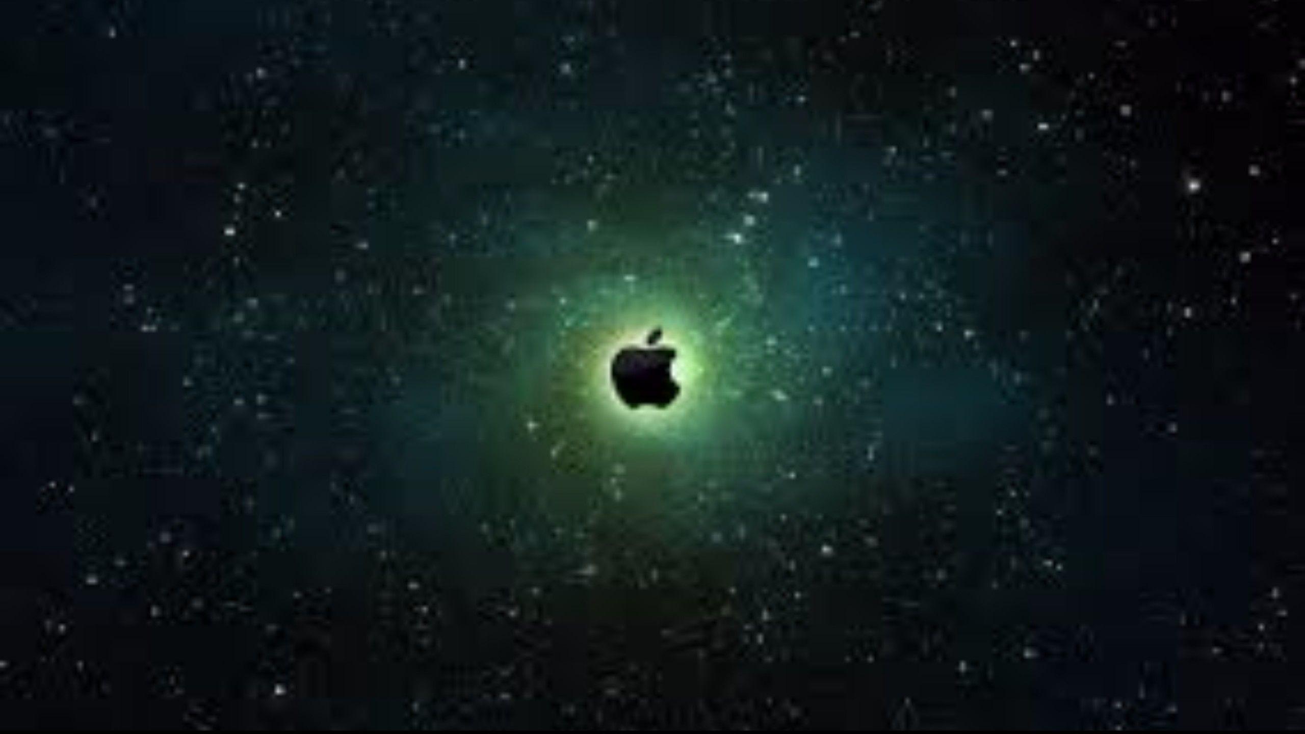 Lost in Space Apple Logo 4K Wallpaper. Free 4K Wallpaper