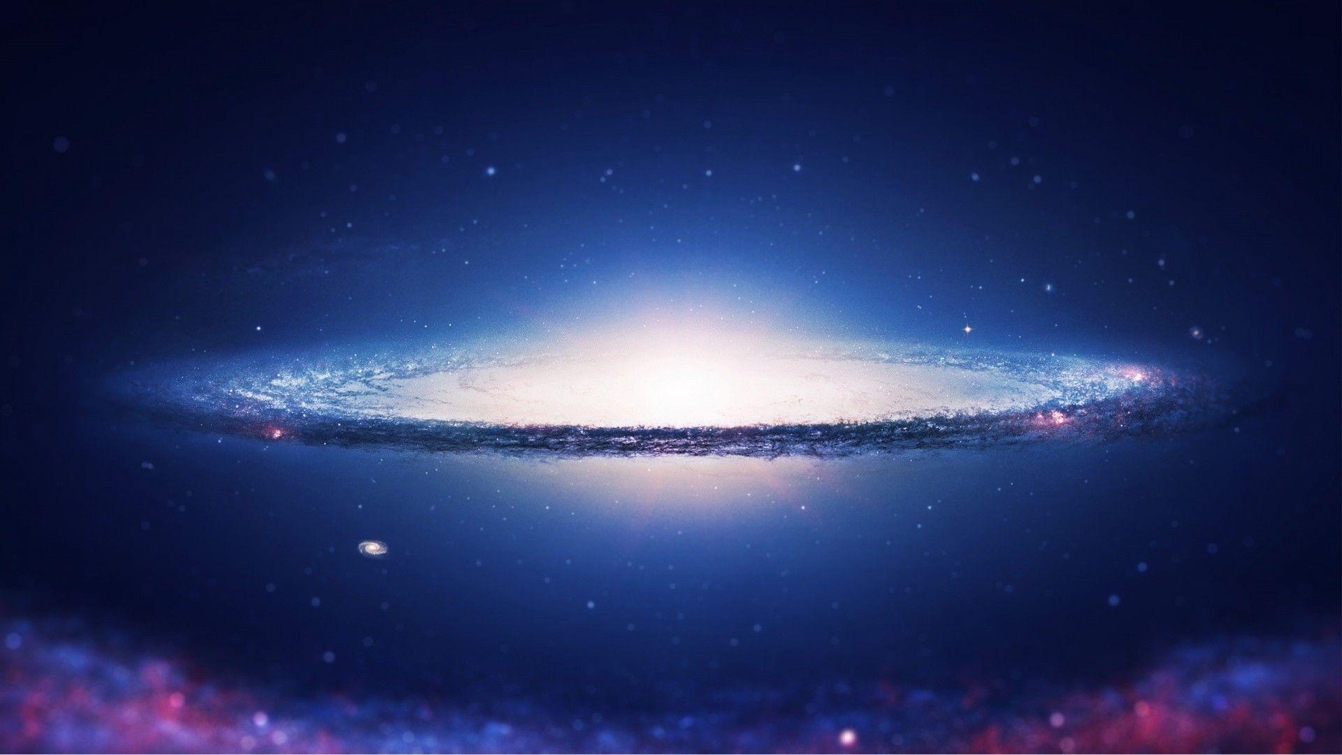 Sombrero Galaxy, Space Wallpaper HD / Desktop and Mobile Background