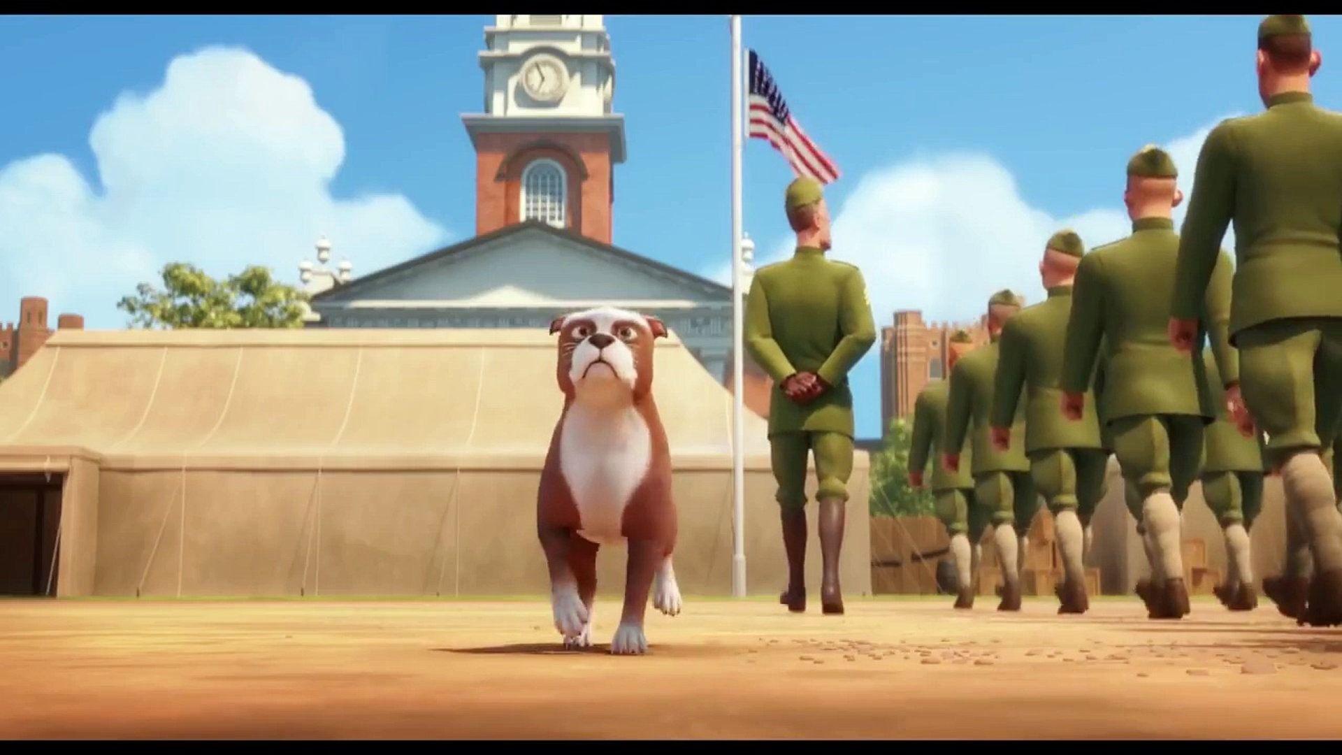 SGT. STUBBY: AN AMERICAN HERO. First trailer for animated hero