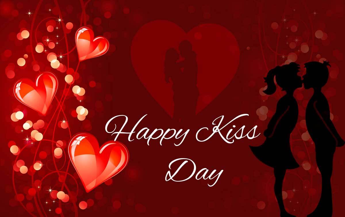 International Kissing Day 2017. Happy Days 365