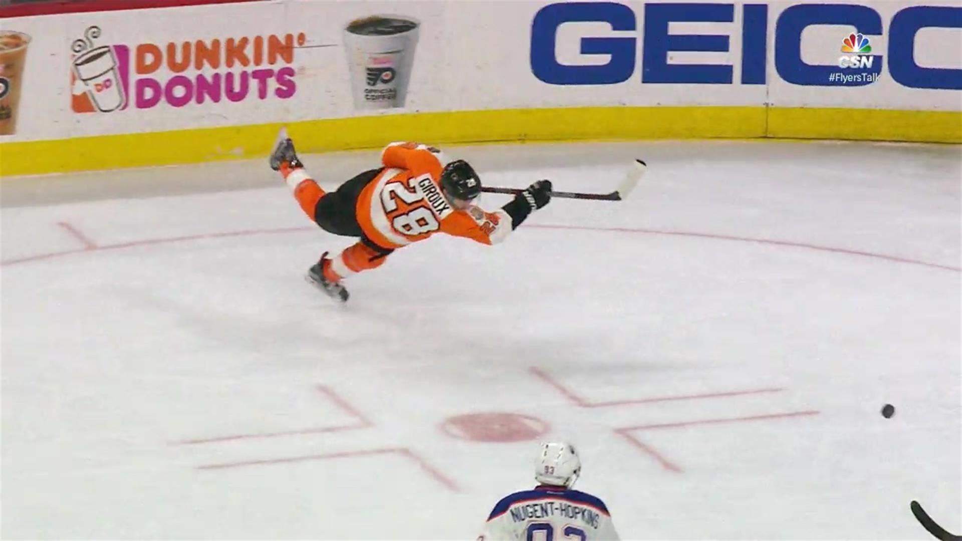 Flyers Score 3 Goals In 1:12 To Take Lead Over Oilers, 3 2. NBC