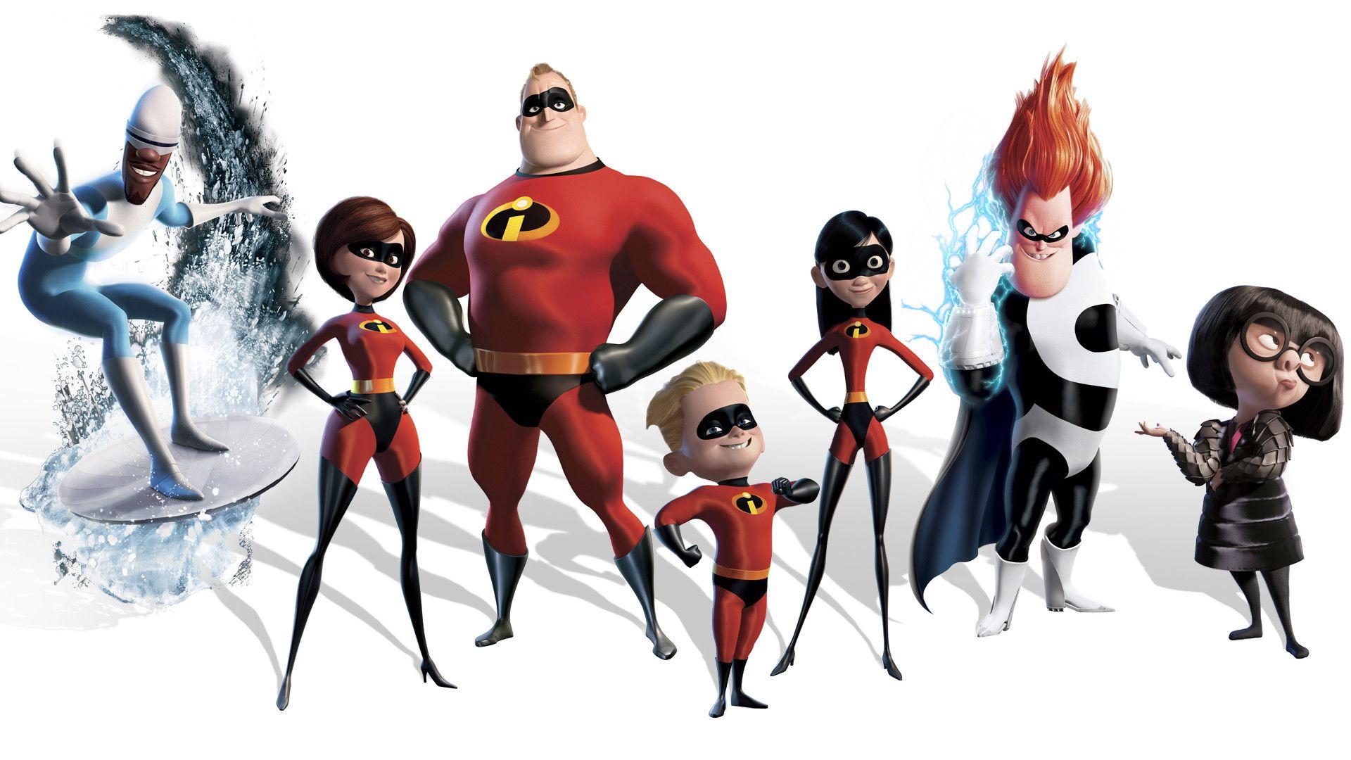 The Incredibles Cartoon HD Image Wallpaper for iPhone 6