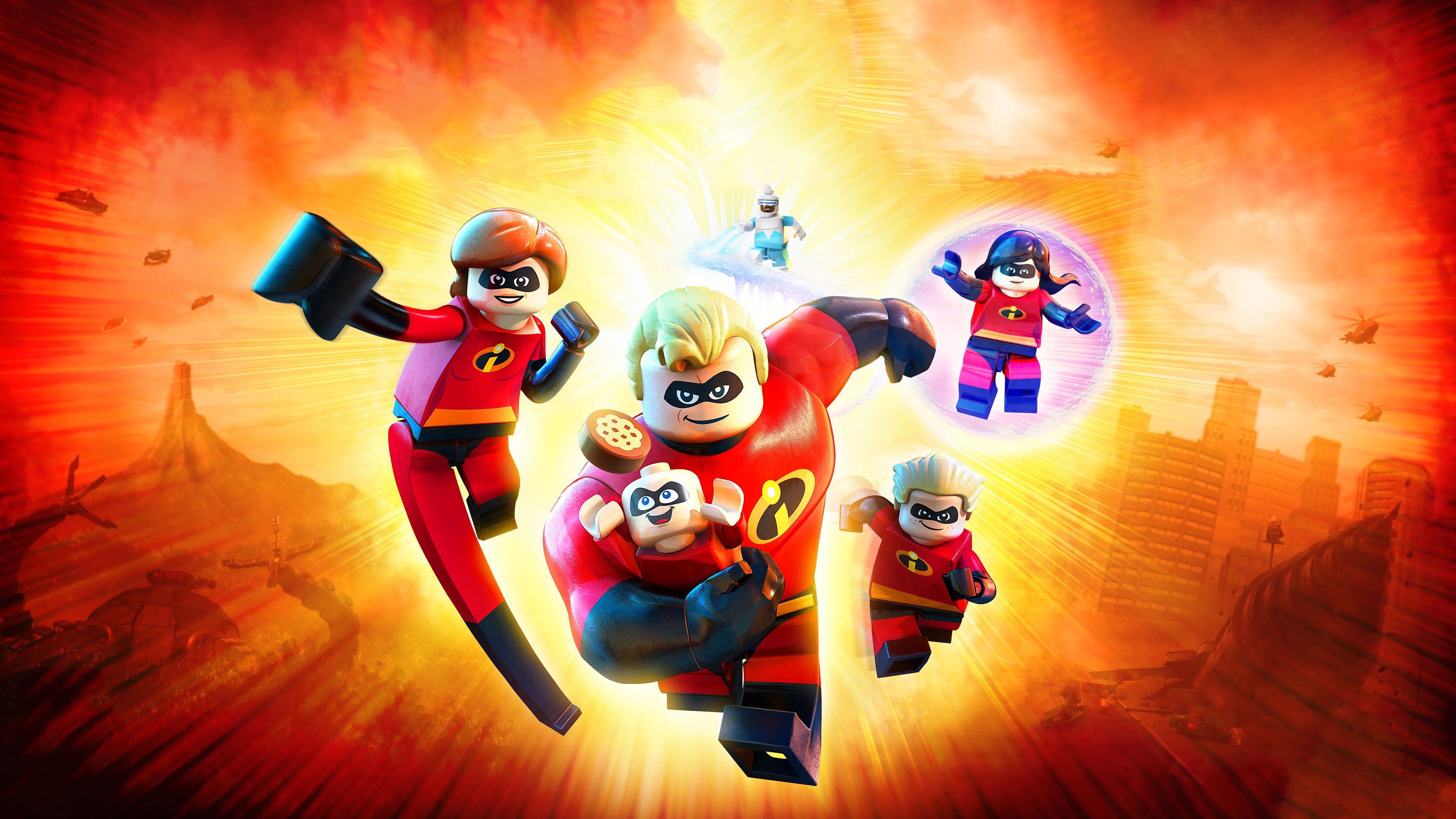 LEGO Incredibles 2 4K Game Wallpaper