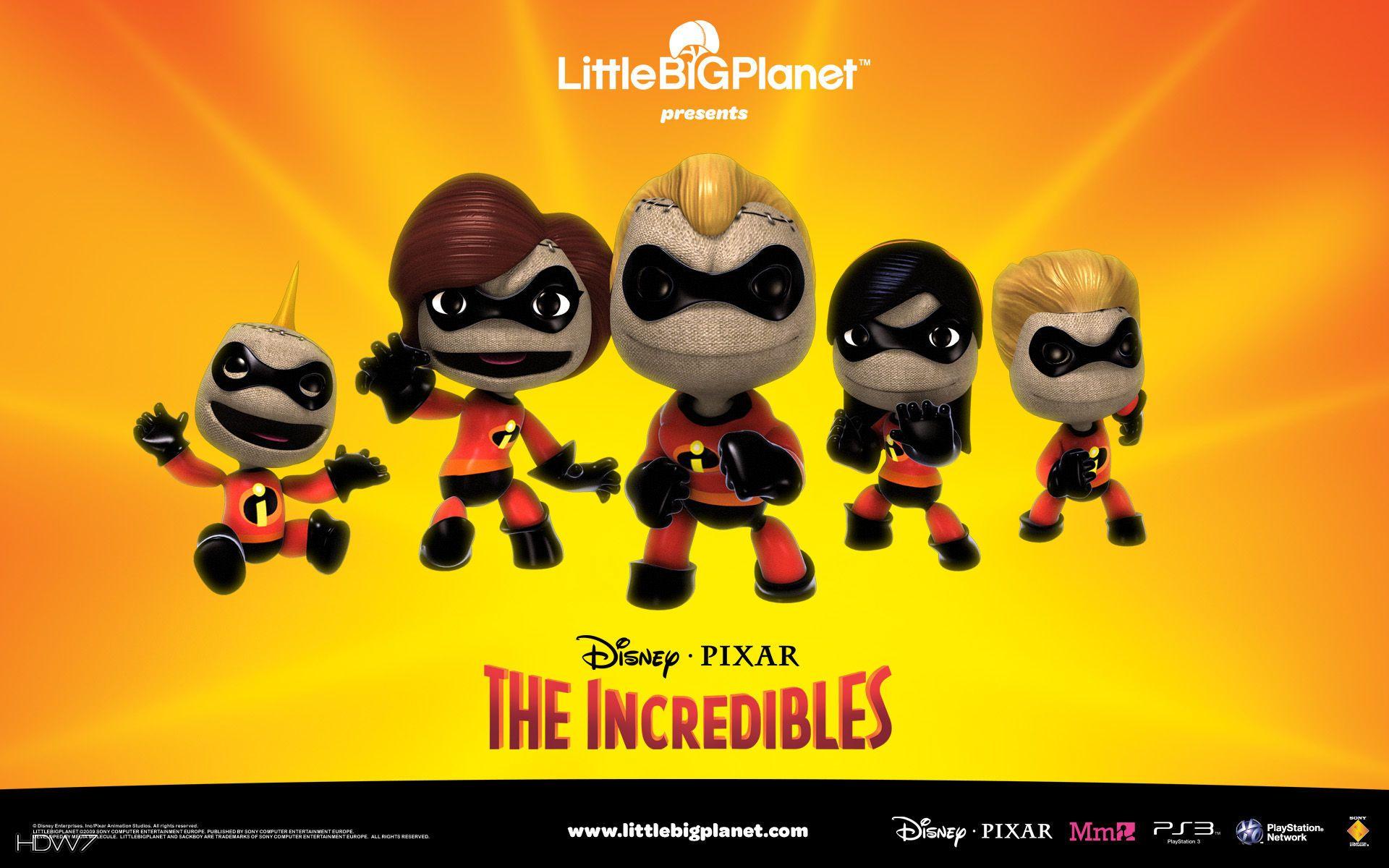 littlebigplanet 2 little incredibles widescreen wallpaper. HD