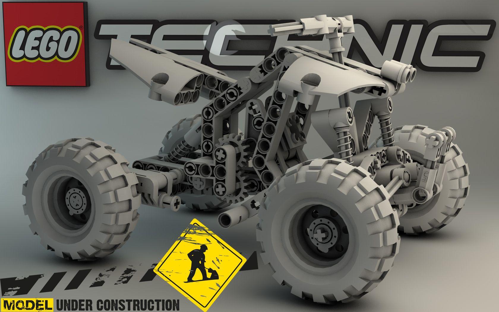 LEGO TECHNIC Quad Bike 9392 (Part 4) By Dracu Teufel666