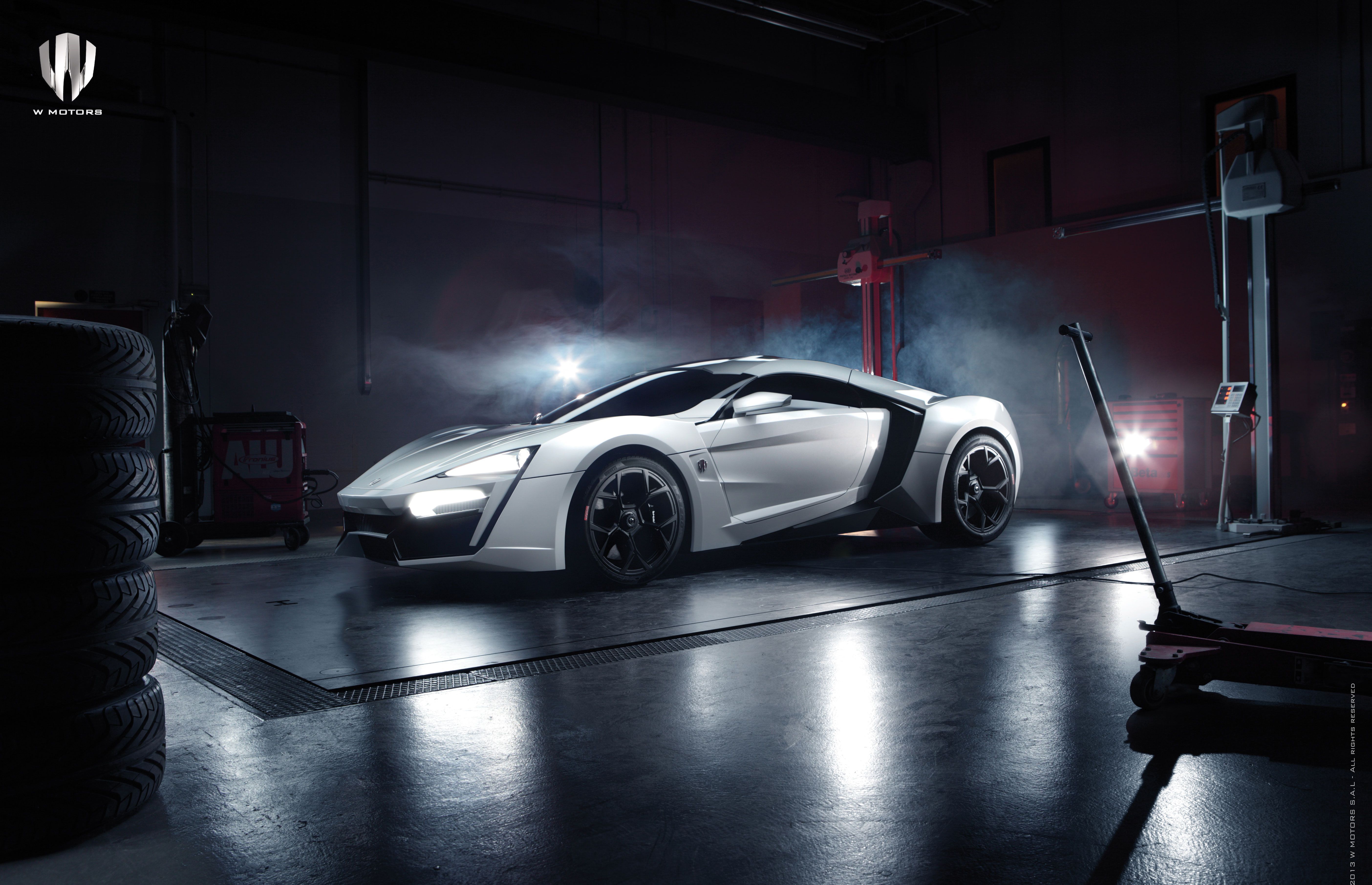 W Motors Lykan HyperSport 3 cool HD wallpaper Cars