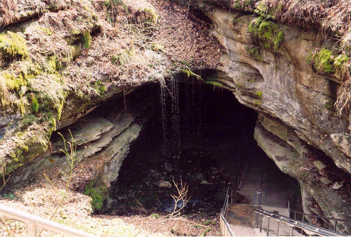 Cave Photography. Entrance To Mammoth Cave National Park Kentucky