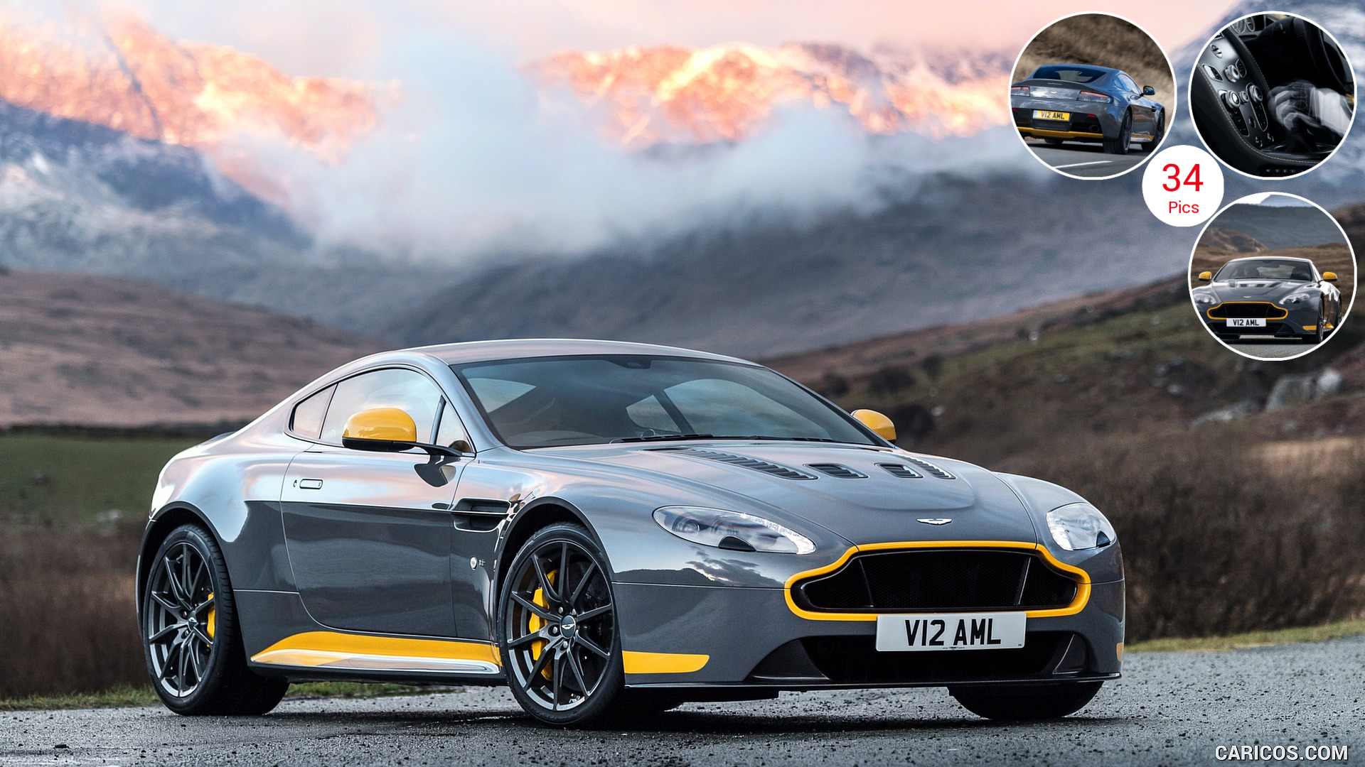 Aston Martin V12 Vantage Car Wallpaper. HD Desktop Background
