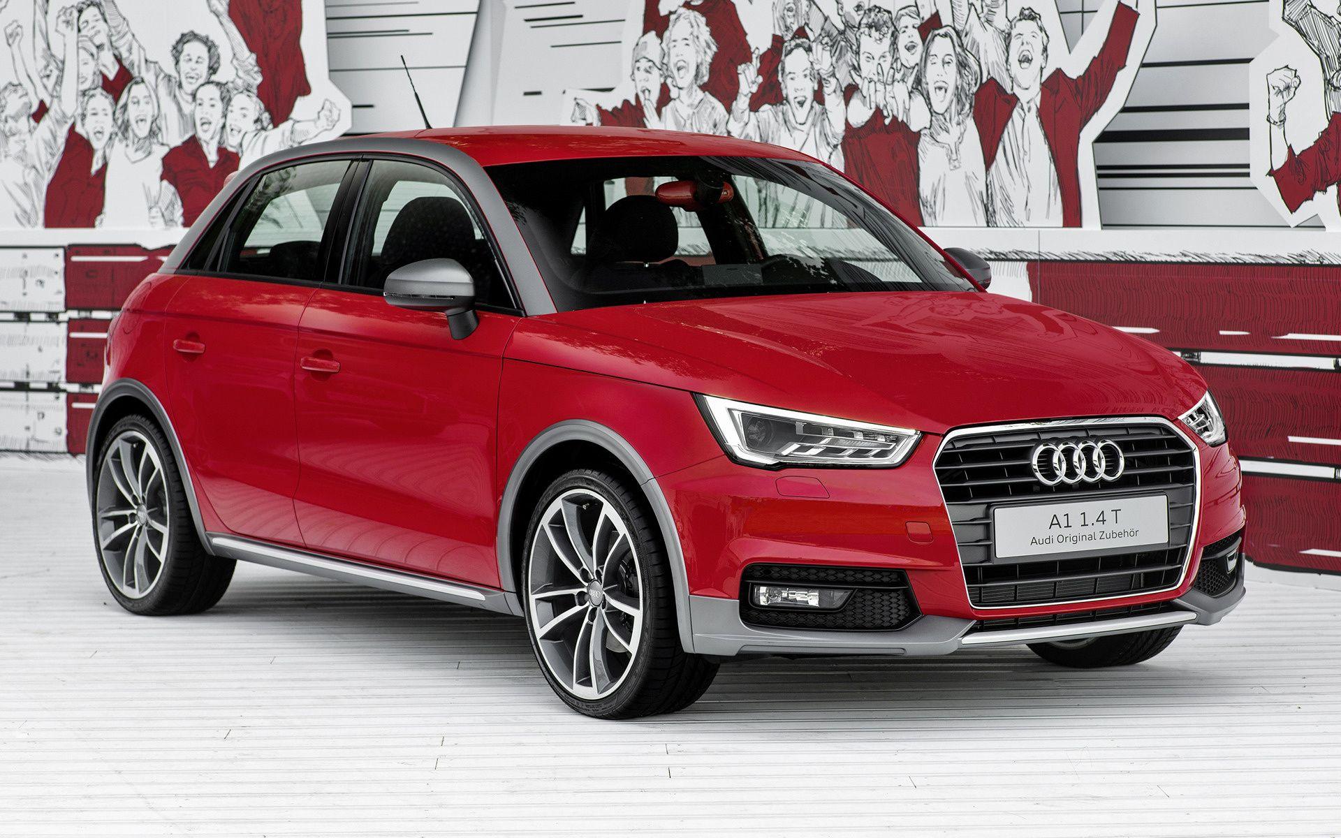 Audi A1 Sportback with Genuine Accessories (2015) Wallpaper