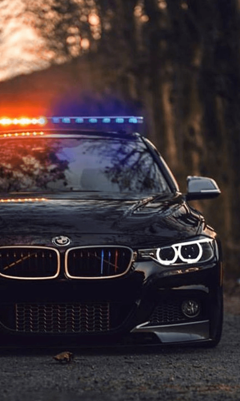 BMW Police Car Lumia 1020 Wallpaper (768x1280)