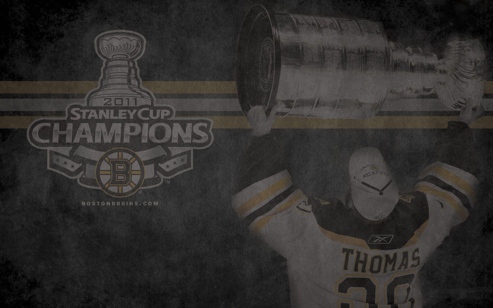Boston Bruins image Stanley Cup Champions: Tim Thomas HD