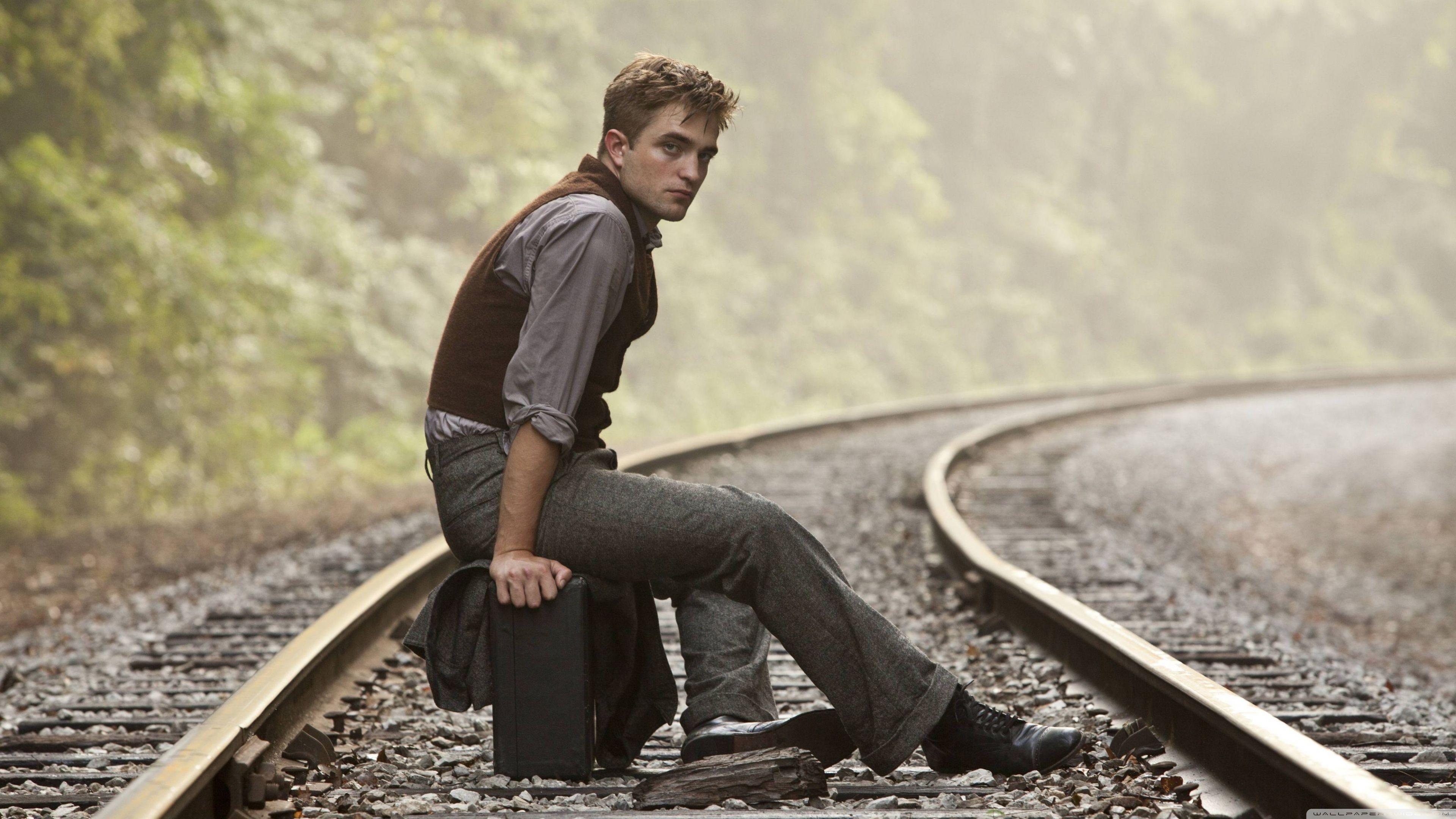 Robert Pattinson On Rail Track ❤ 4K HD Desktop Wallpapers for 4K
