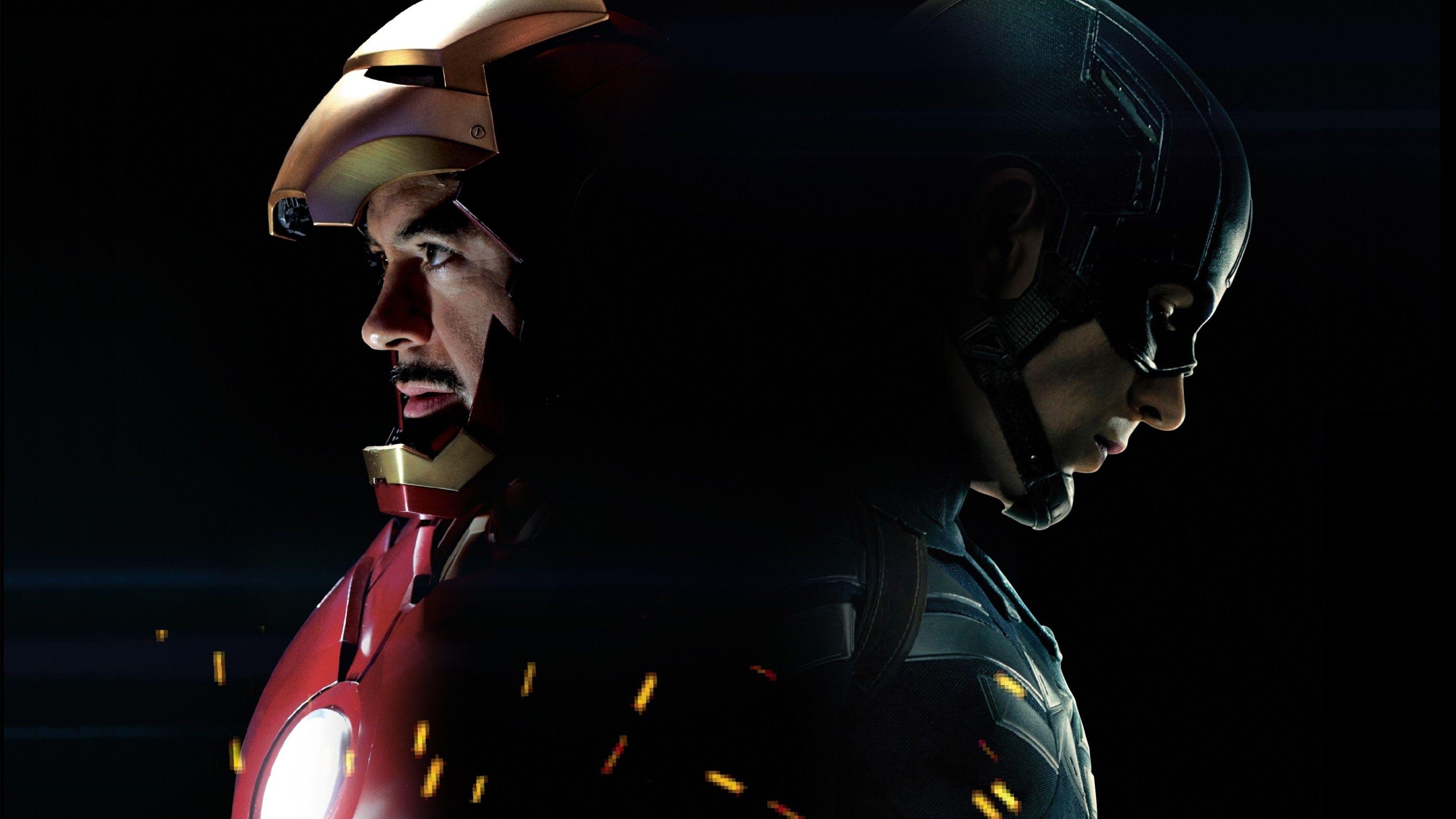 Captain America 3 Civil War Iron Man, HD Movies, 4k Wallpaper