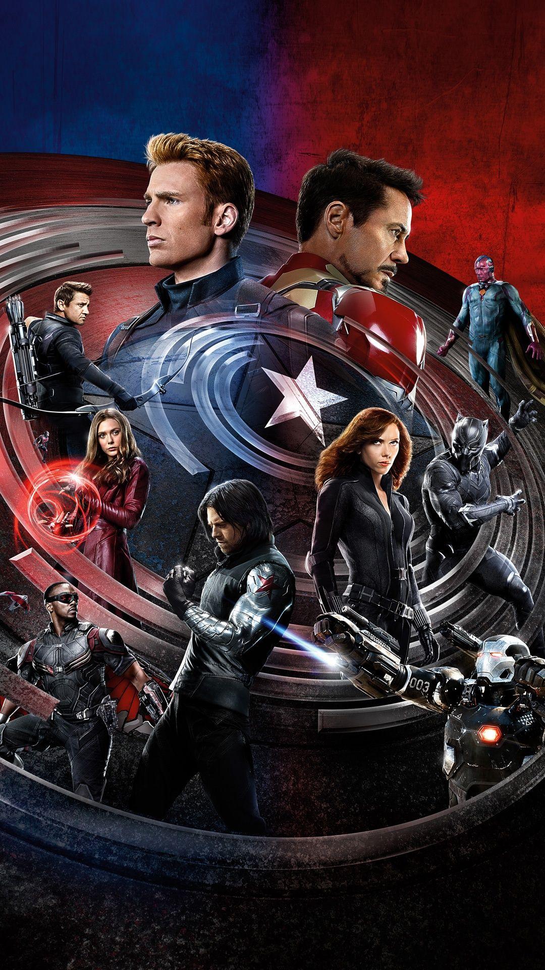 Civil War Captain America Iron Man Wallpaper in jpg format