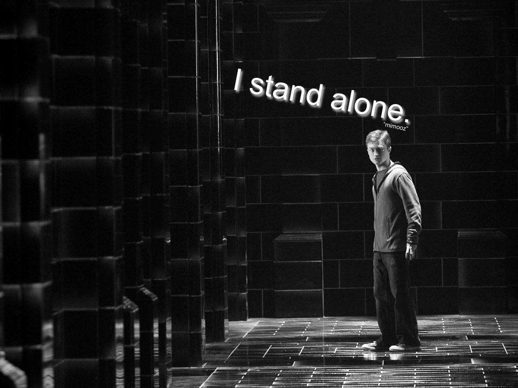 Emotional Stand Alone Boy HD Wallpaper