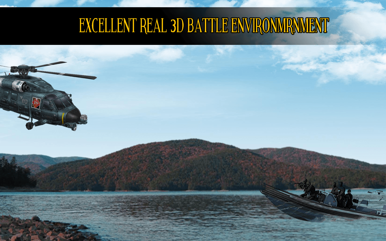 Gunship Helicopter Battle Simulator 3D