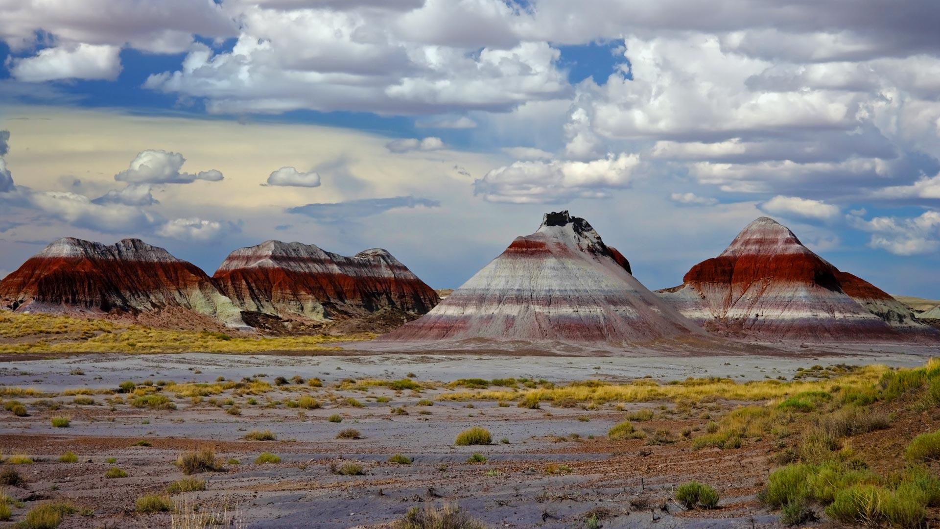 Mountains in the Painted Desert, Petrified Forest National Park