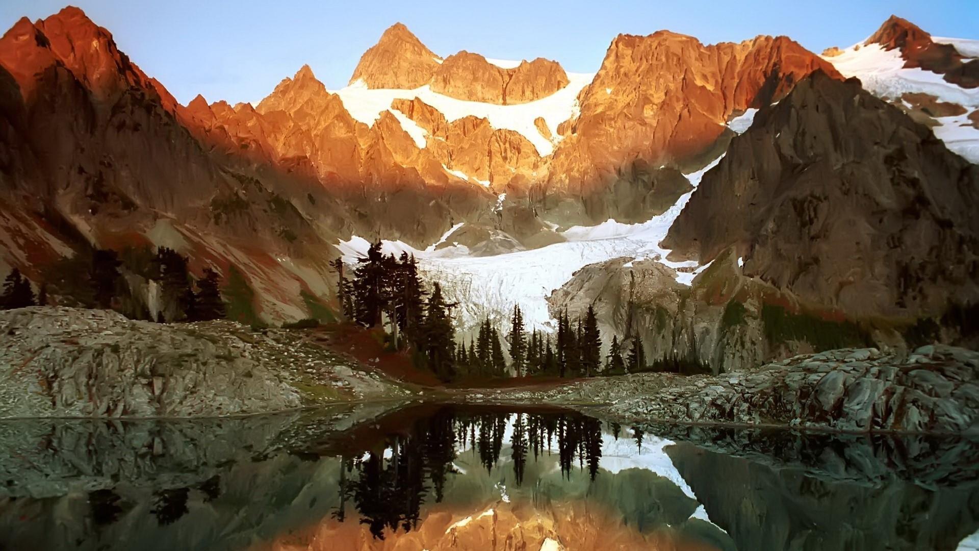 Mount Shuksan In North Cascades National Park, Washington