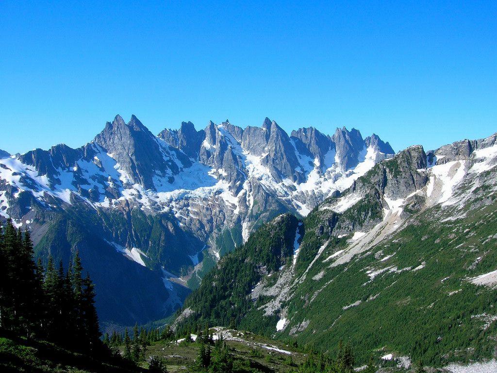 4. North Cascades National Park- Boasts more glaciers than any