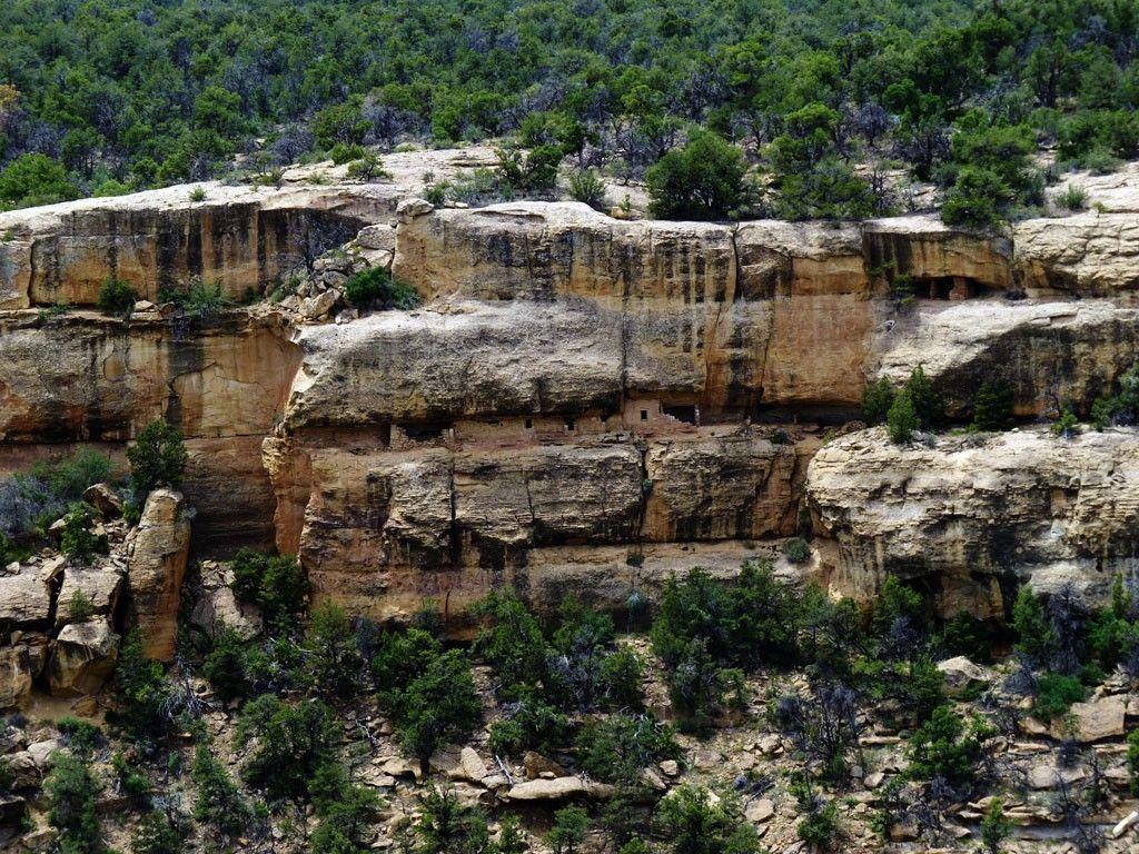 Canyon: Mesa Verde Ruins Canyon Anasazi Indians Windows Wallpaper