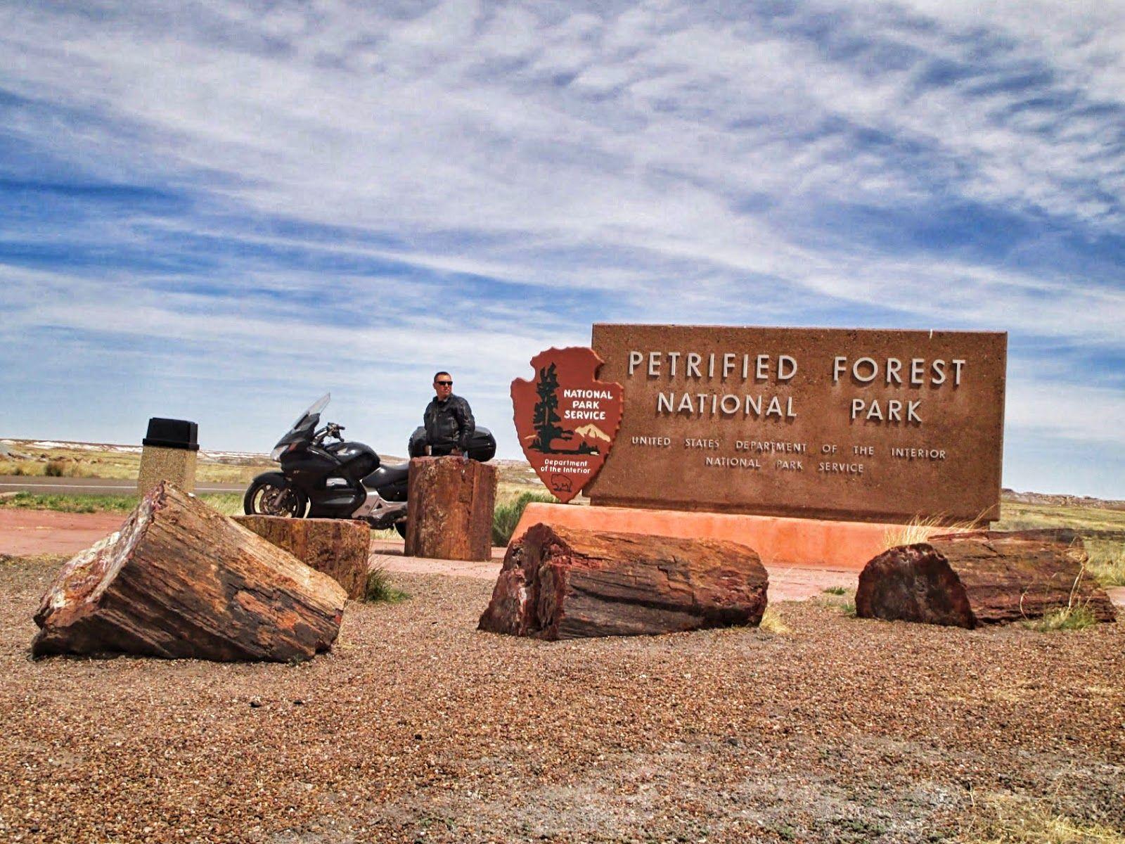 Petrified Forest National Park by Motorcycle, Day 5 Motorcycle