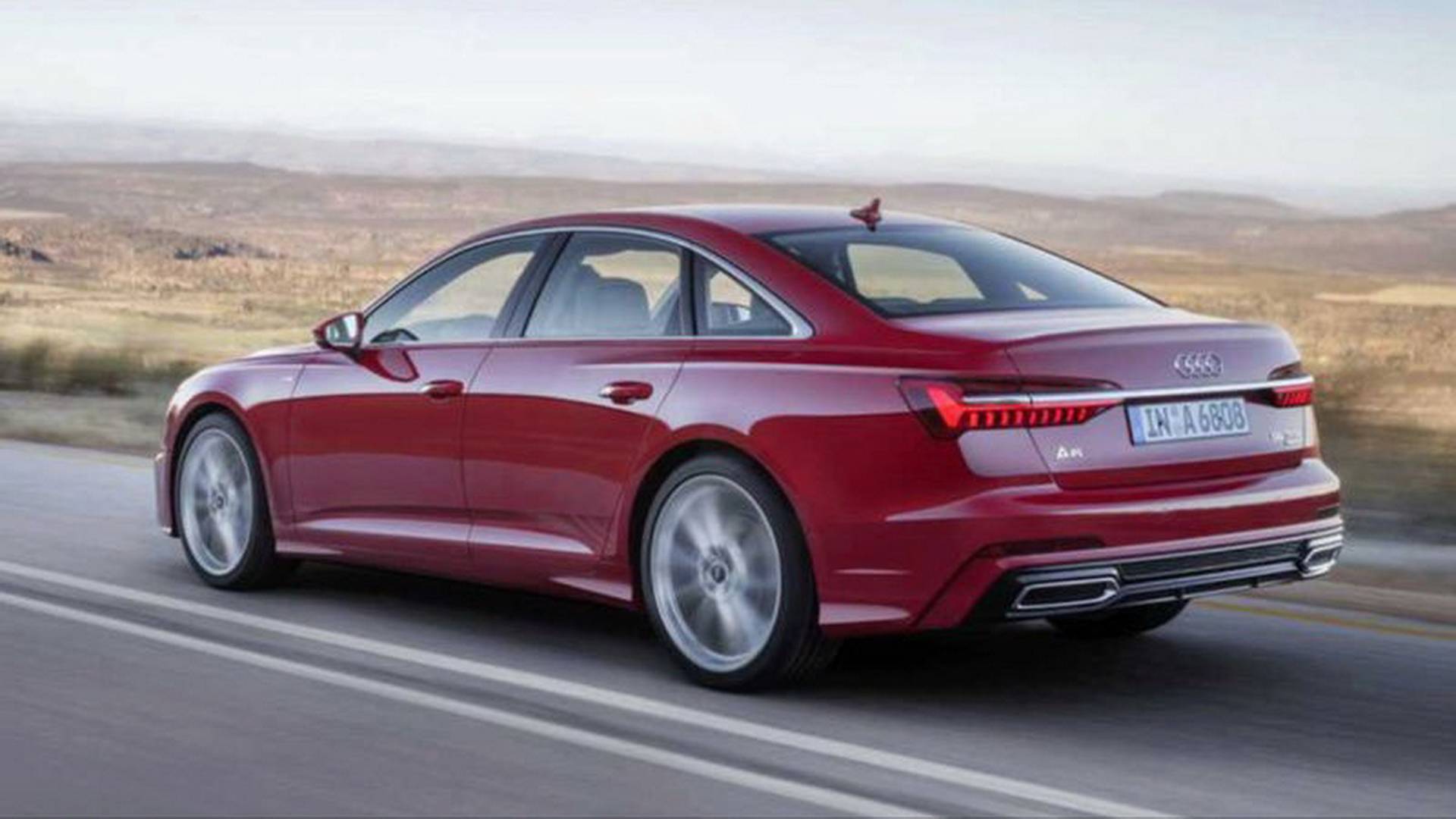 Audi A6 Leaks Out In Alleged Official Image