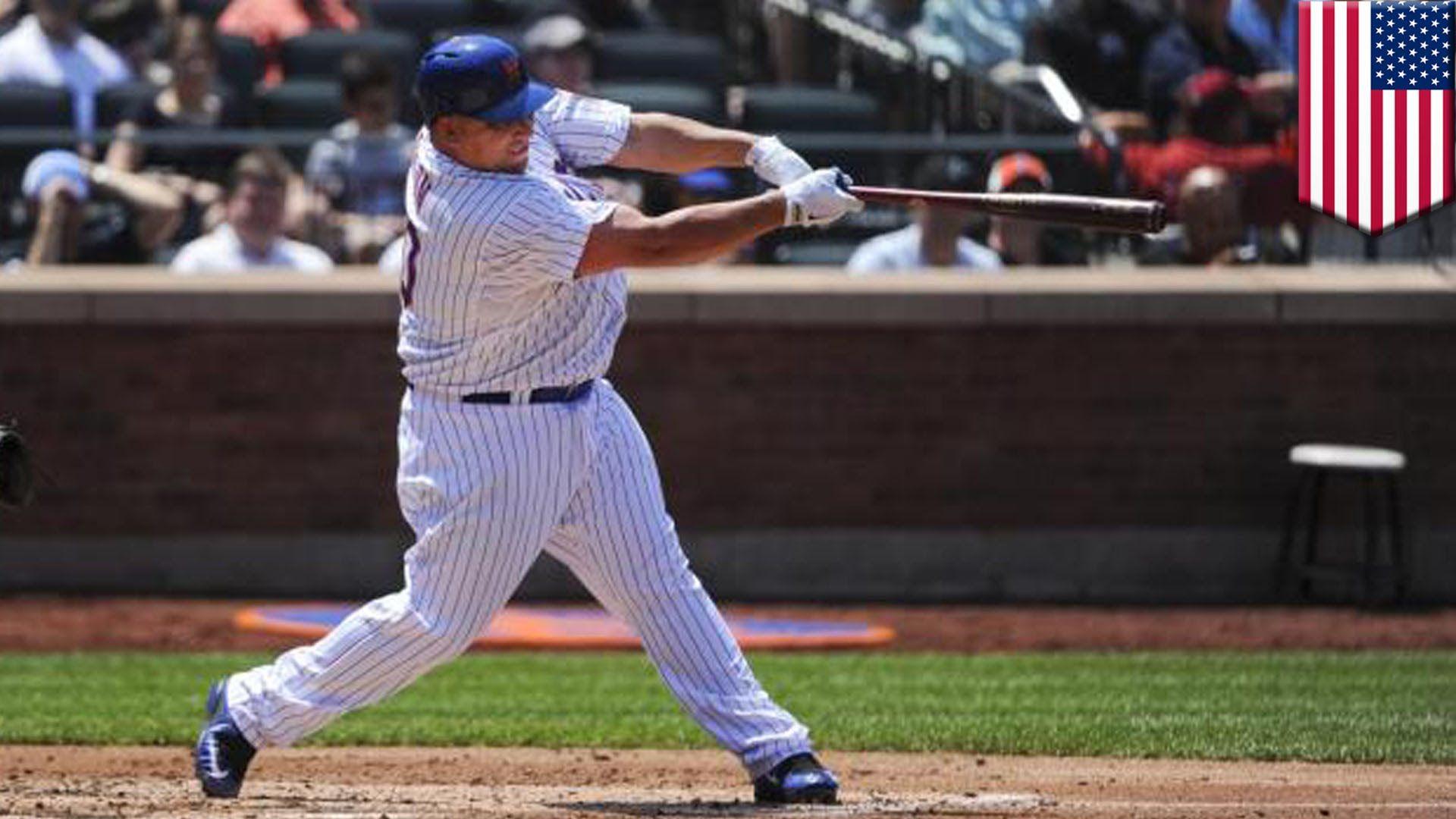 Bartolo Colon RBI double: Mets big pitcher nails a monster double