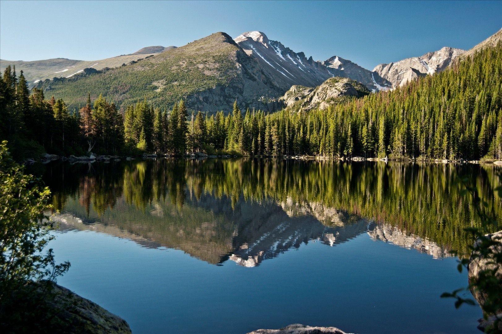 This is a photo of the Rocky Mountain National Forest. This is