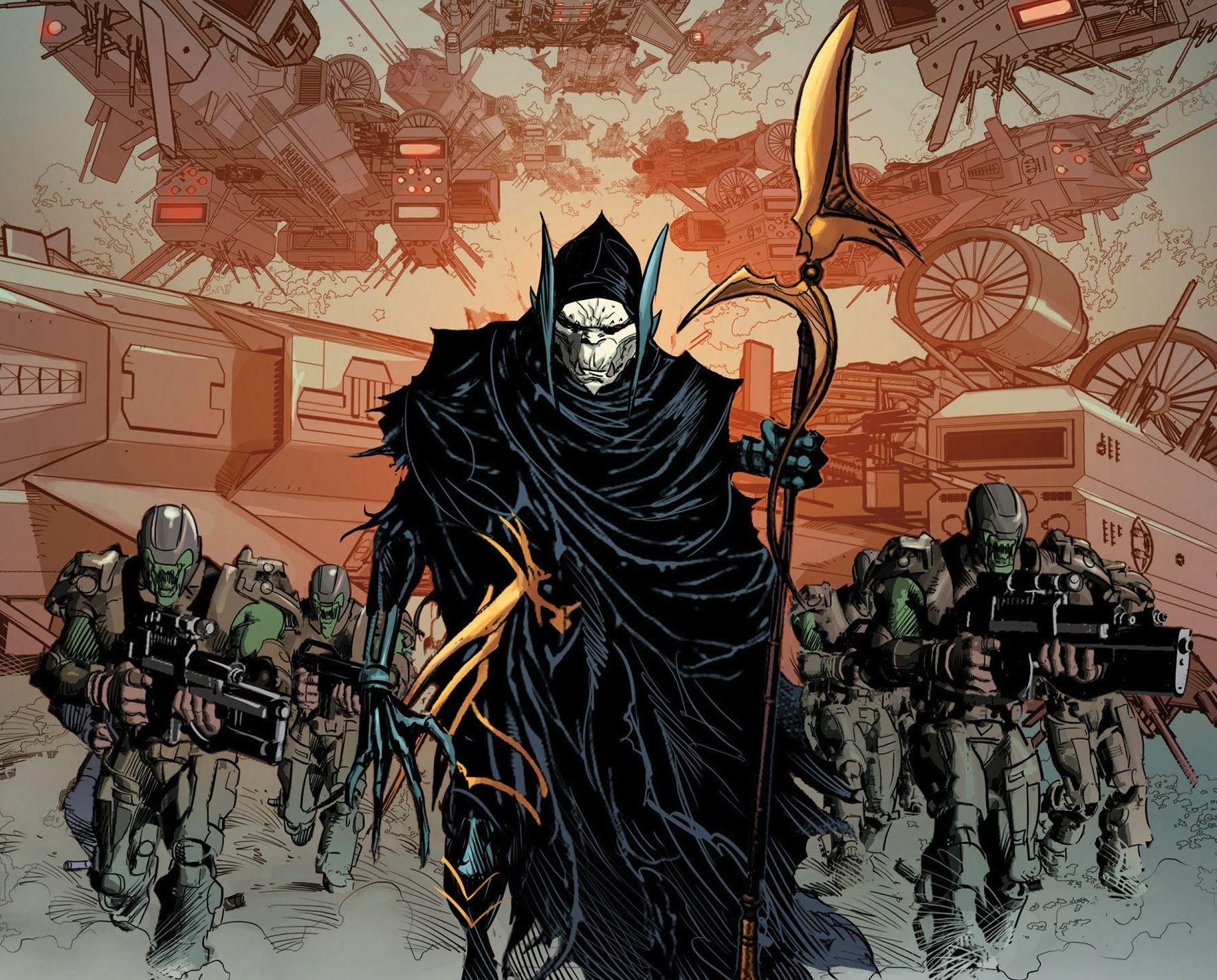 Corvus Glaive (Earth 616) From New Avengers Vol 3 8 001