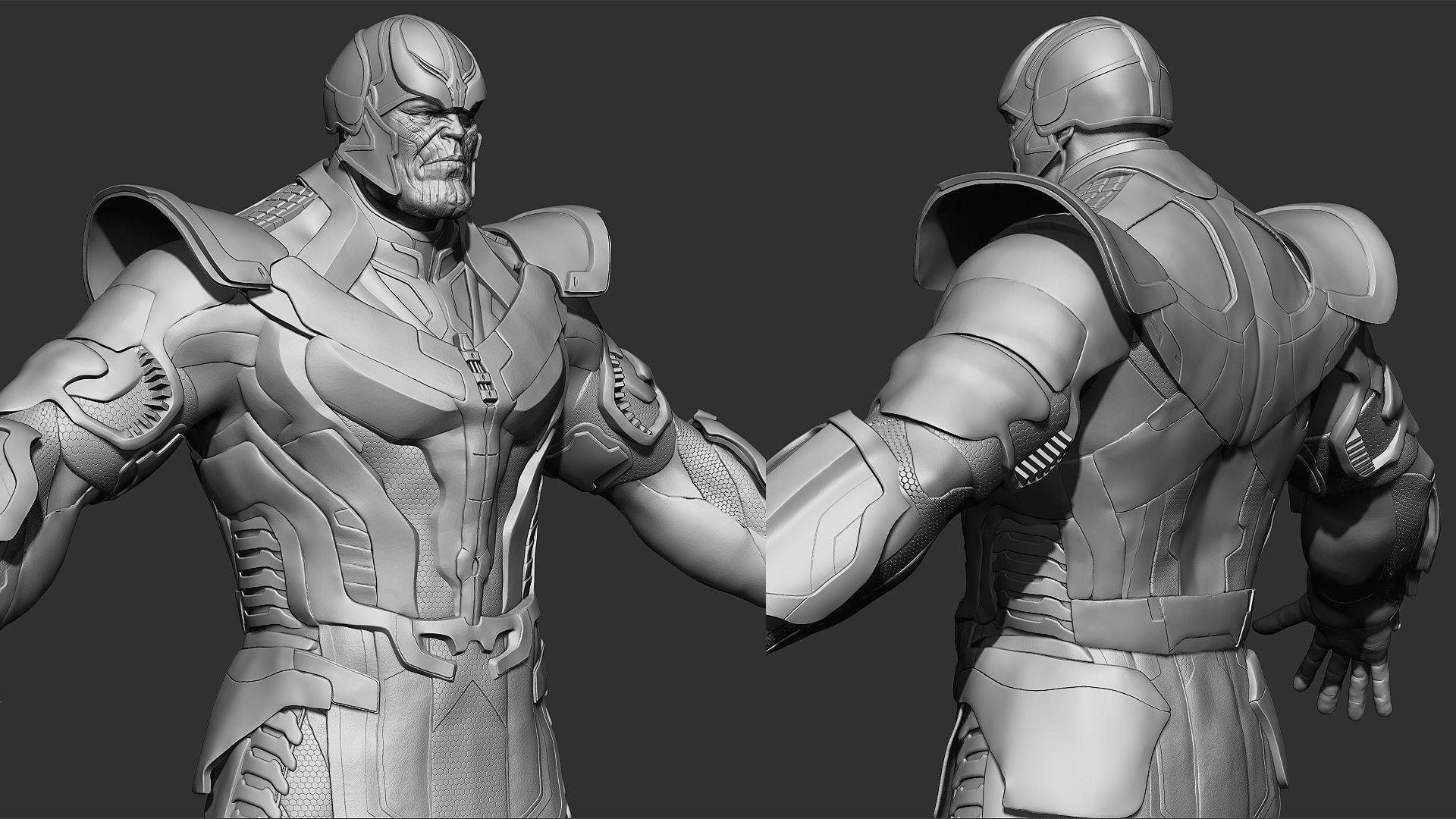 Thanos Fan Art, Nolan Jacobs