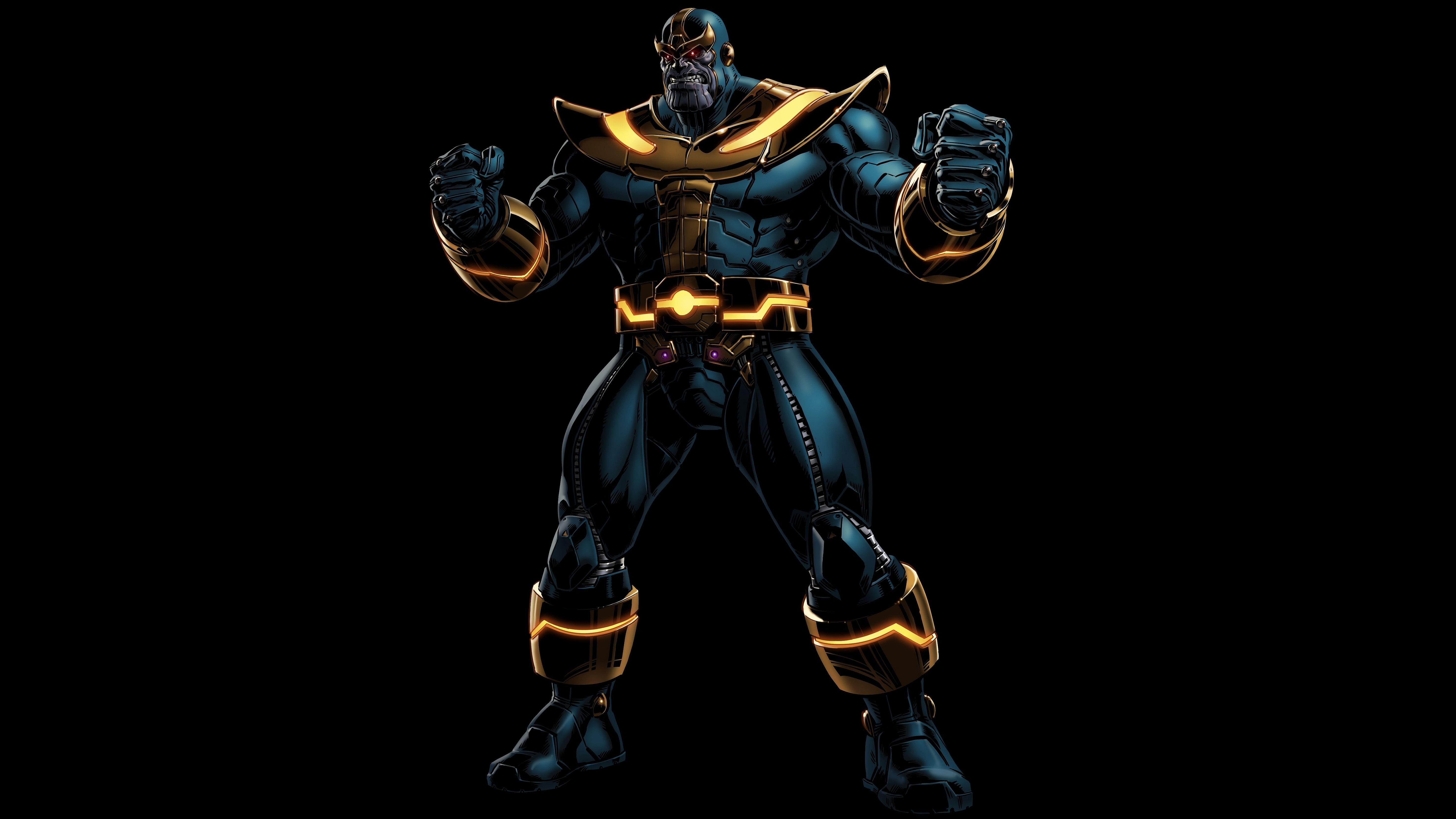Wallpaper Thanos, Supervillain, Marvel Comics, HD, 5K