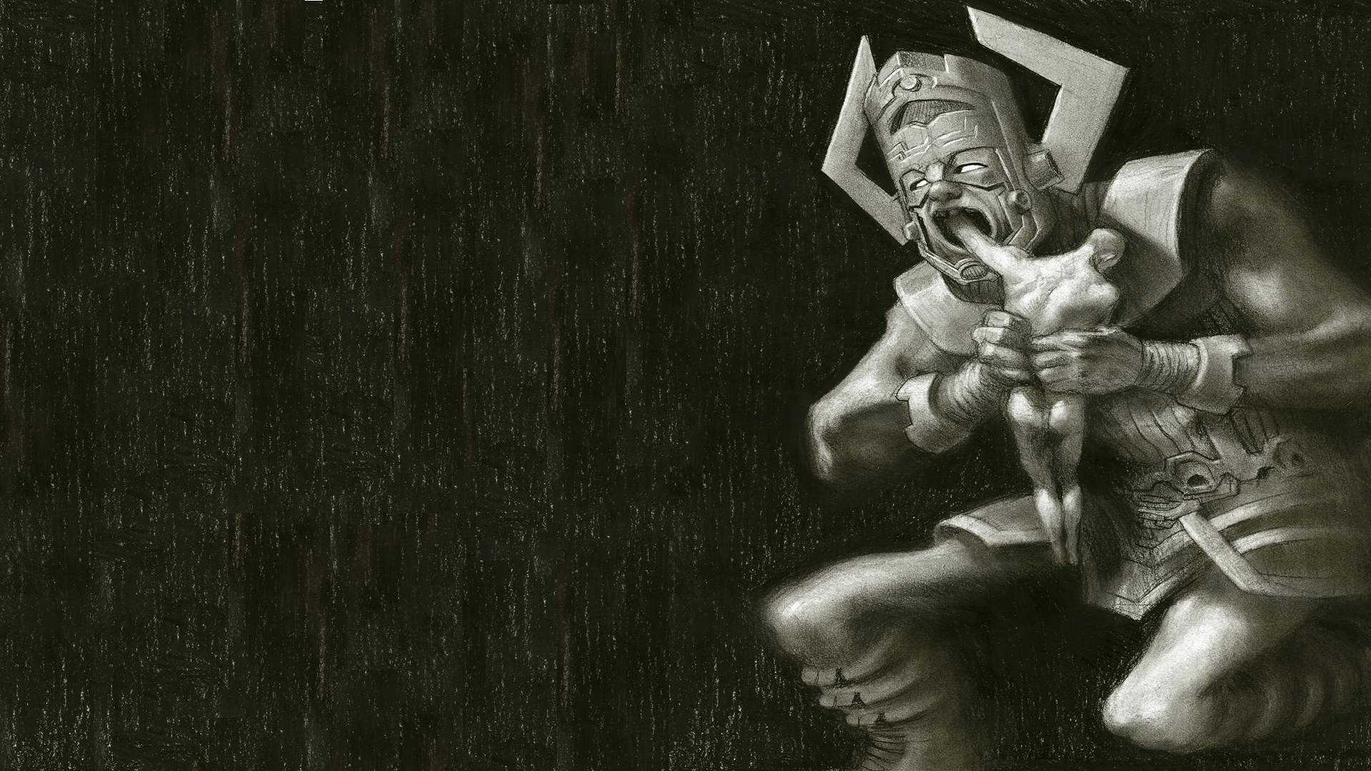 Galactus Devours His Son By Matt Buck [1920x1080]