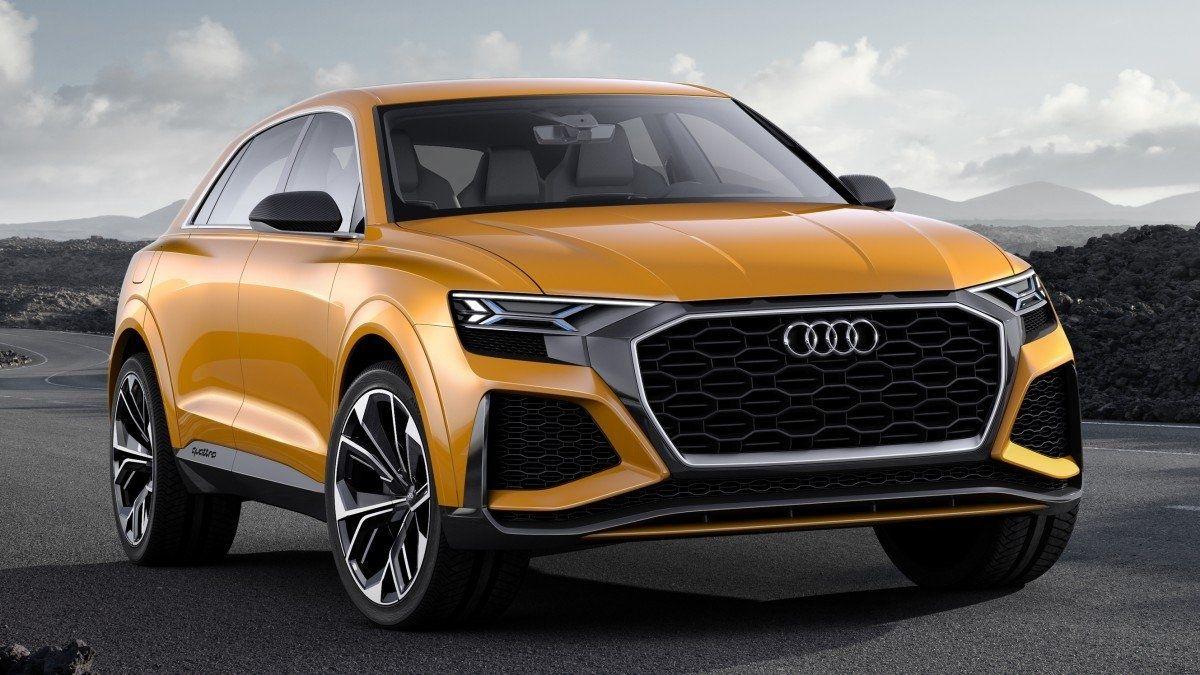 Audi Q8. Side High Resolution Wallpaper. Car Review and Rumors