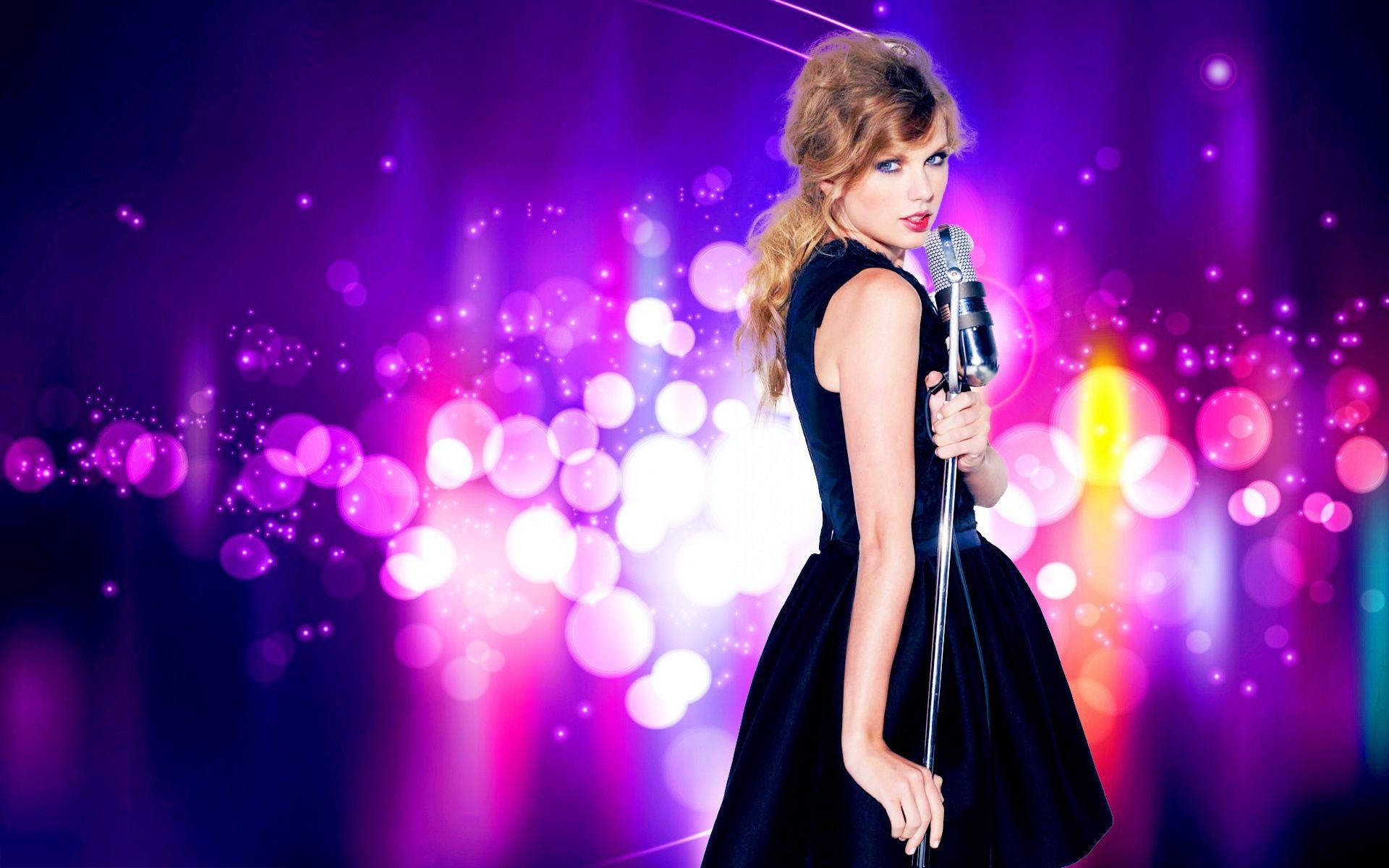 Taylor Swift Singing wallpaper. Best HD Wallpaper