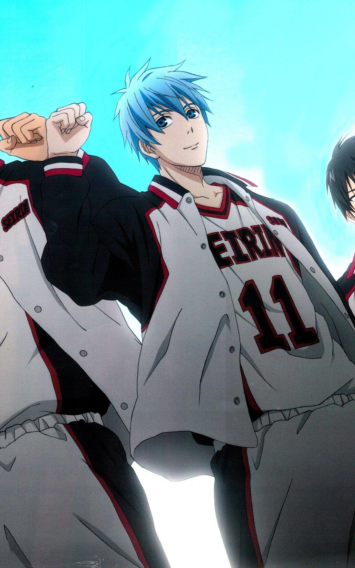 Download 1200x1920 Kuroko No Basket, Tetsuya Kuroko, Taiga Kagami