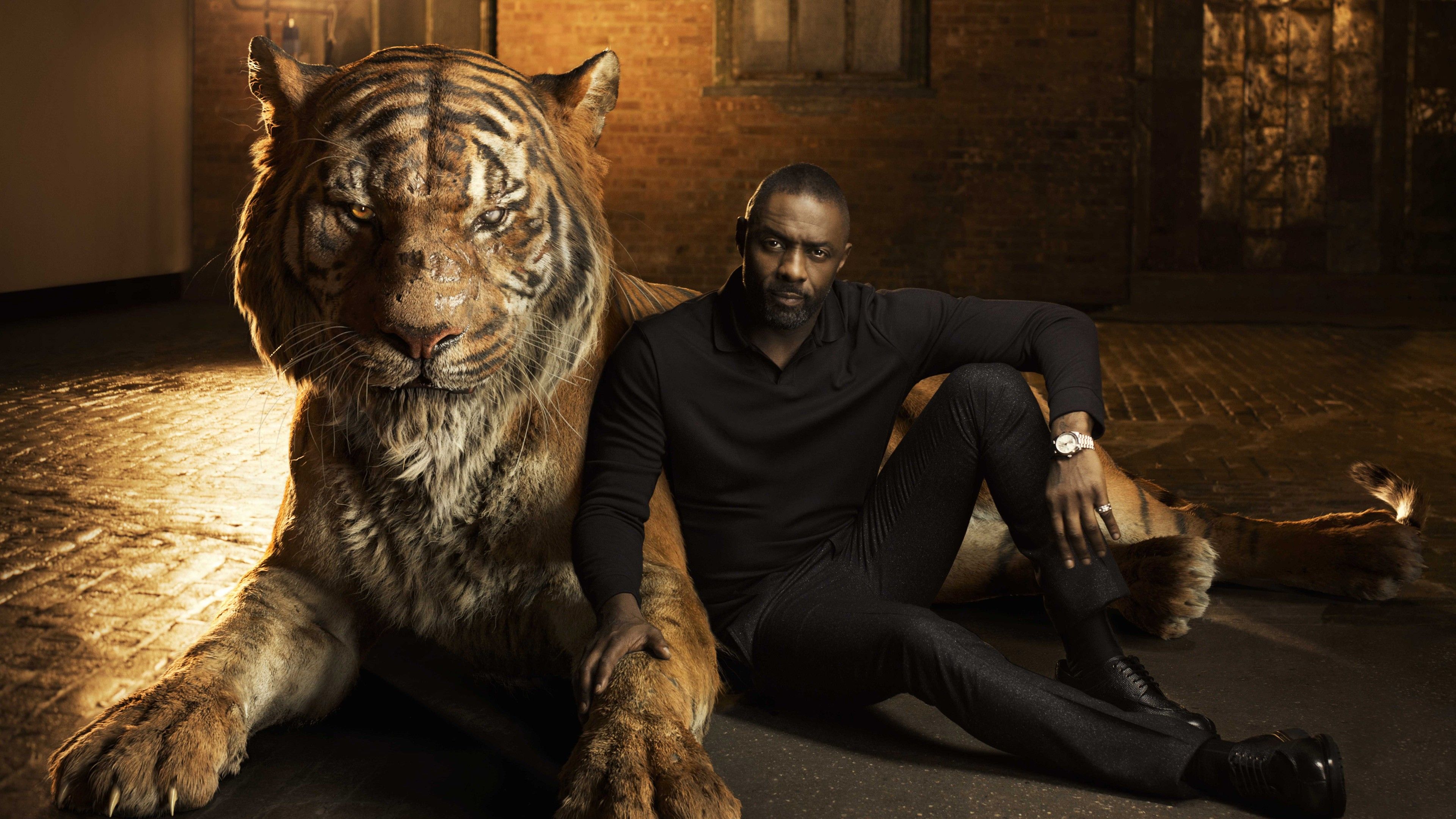 Idris Elba Shere Khan The Jungle Book Wallpaper. HD Wallpaper